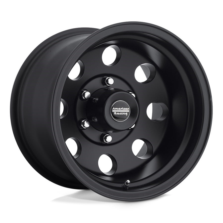 American Racing Wheels BAJA 15x8 5x114.30 Satin Black Wheel Wheels Wheels main image