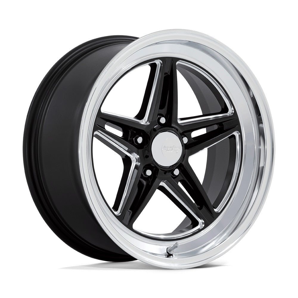 American Racing Wheels Groove Wheel 18x7 5x4.75 BS Gloss Black Wheels Wheels main image