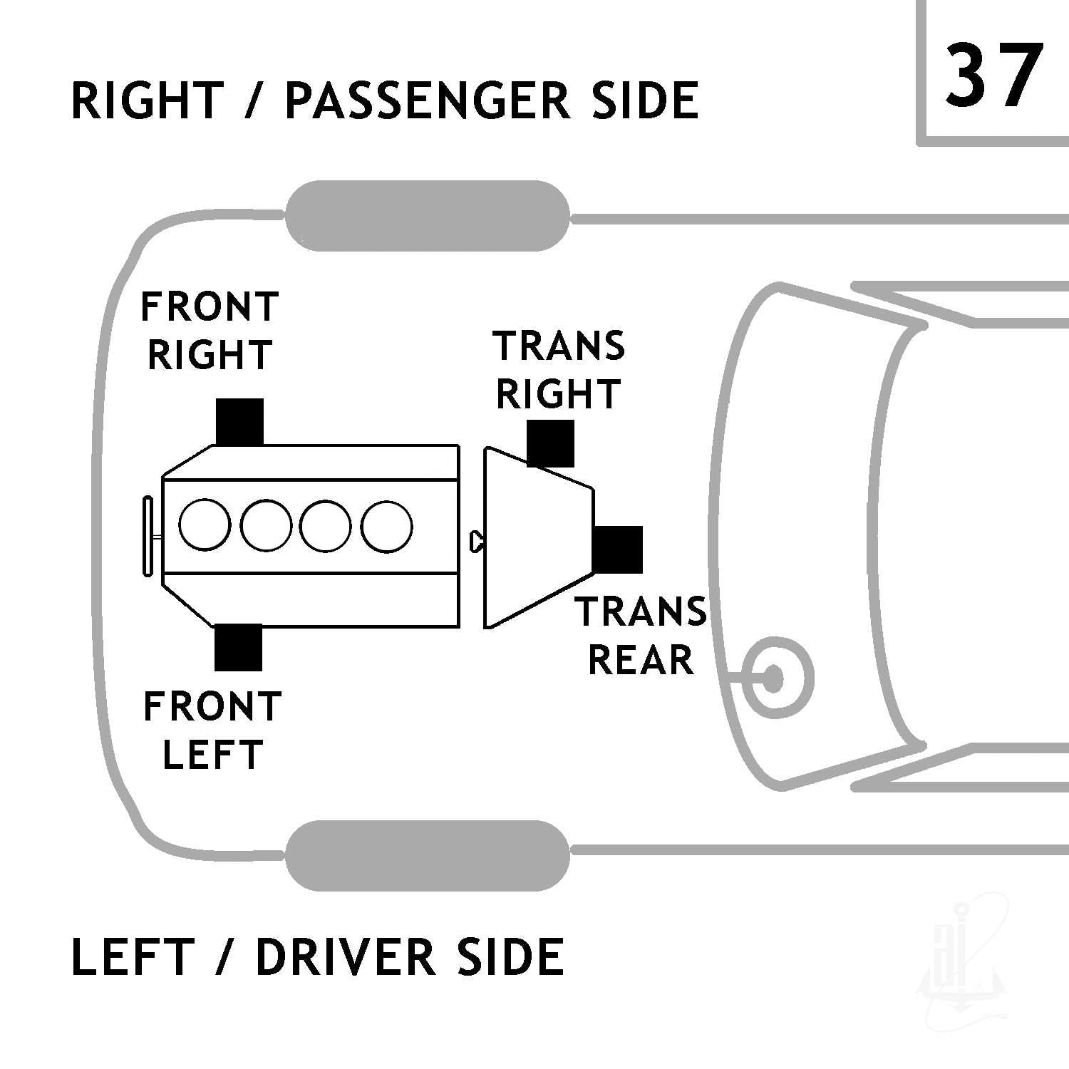 Anchor Engine Mount 10115