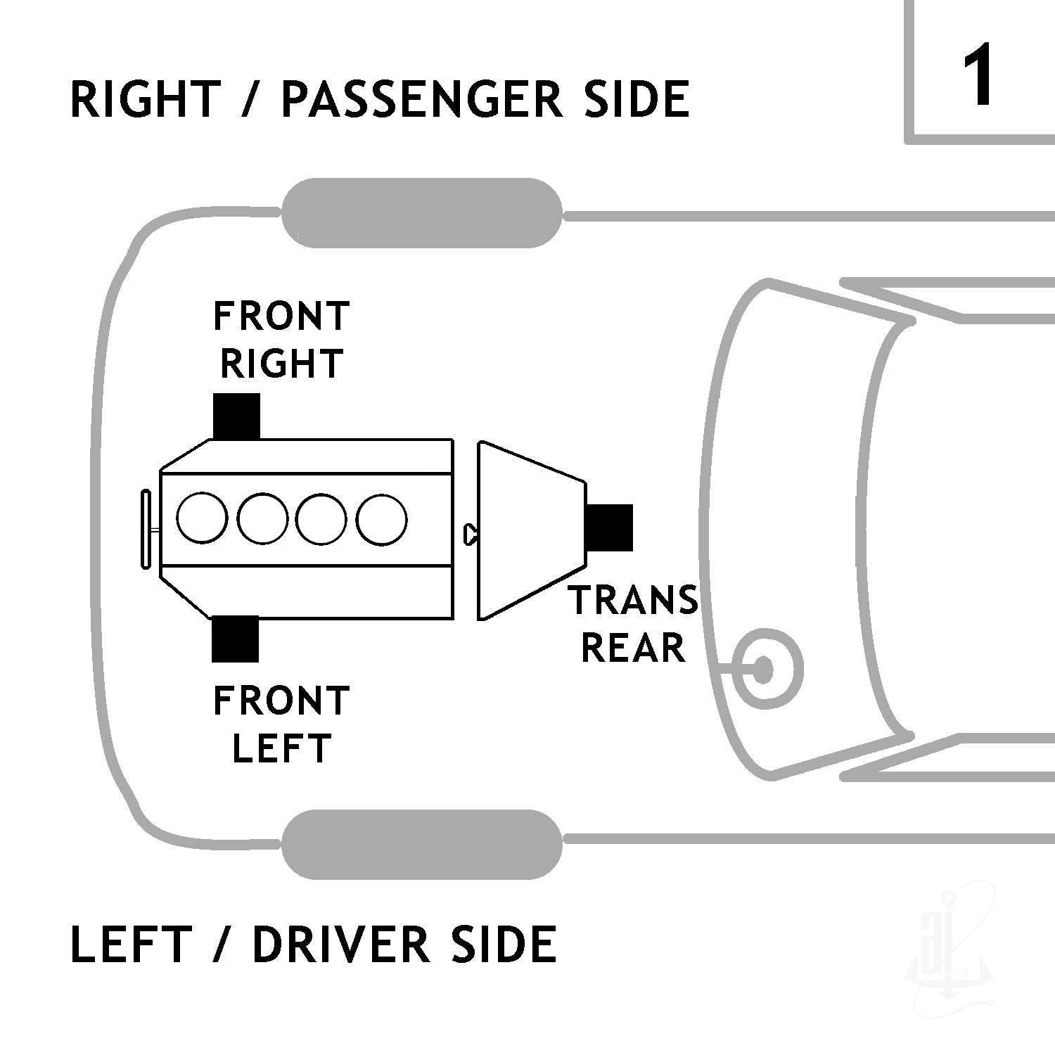Anchor Manual Transmission Mount 2294