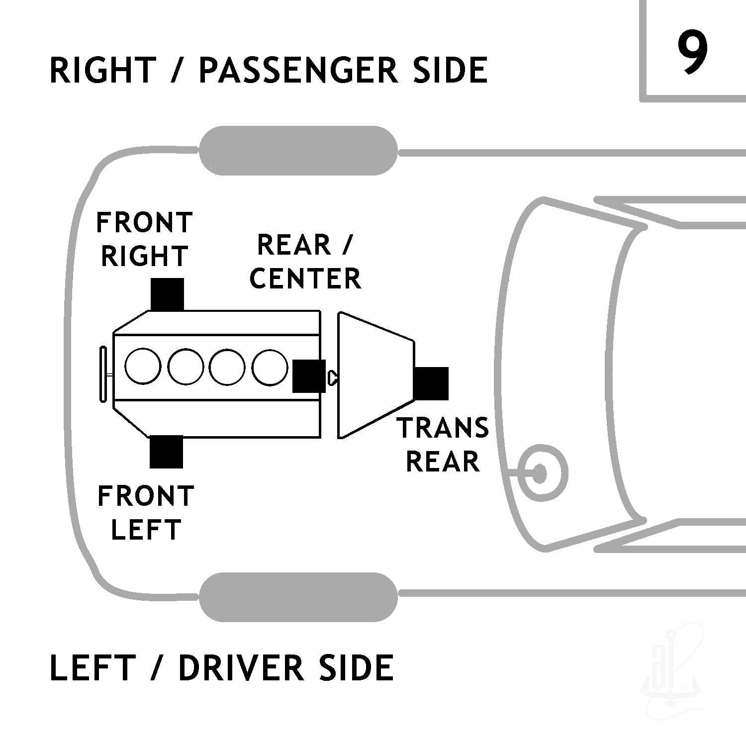 Anchor Engine Mount 2731