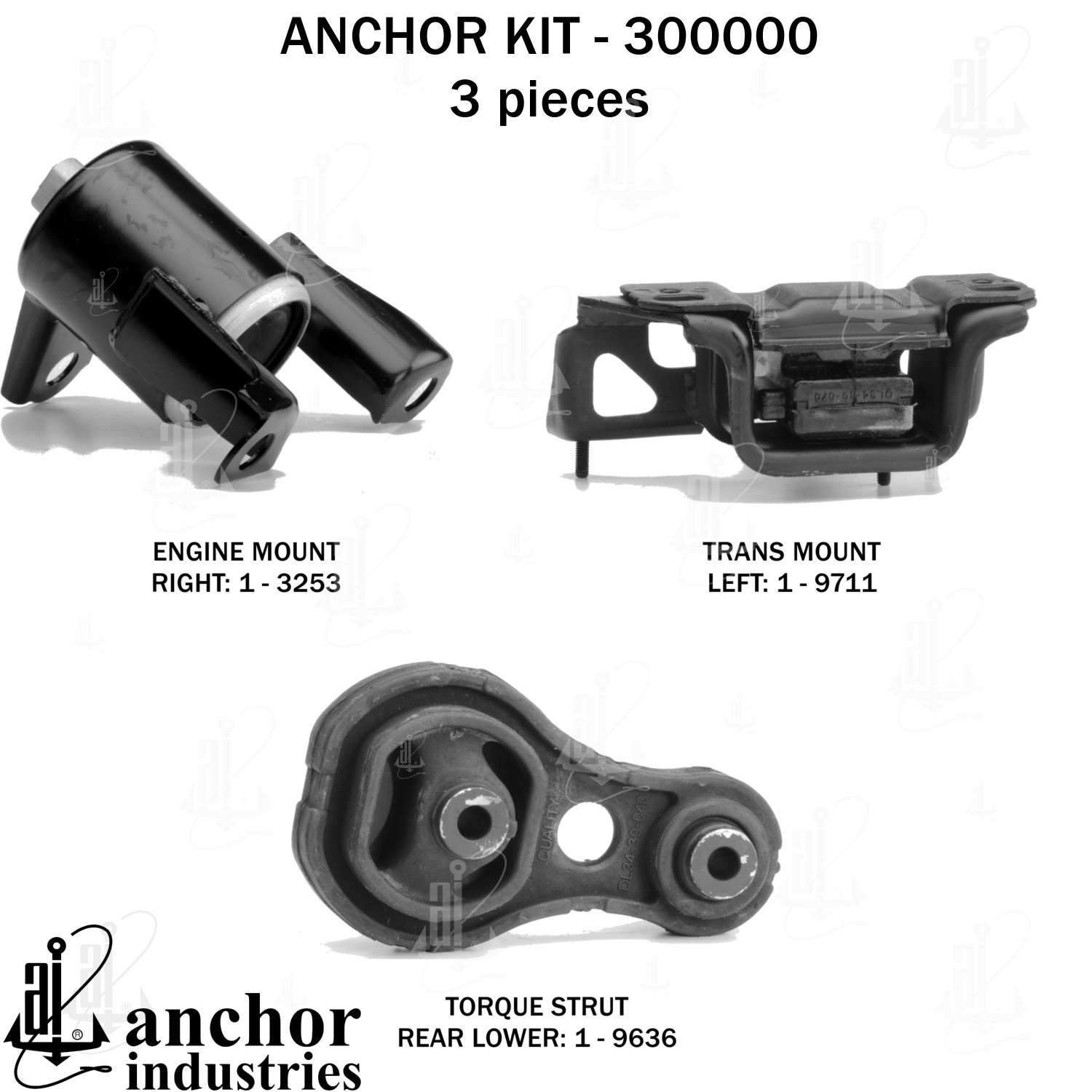 Anchor Engine Mount Kit 300000