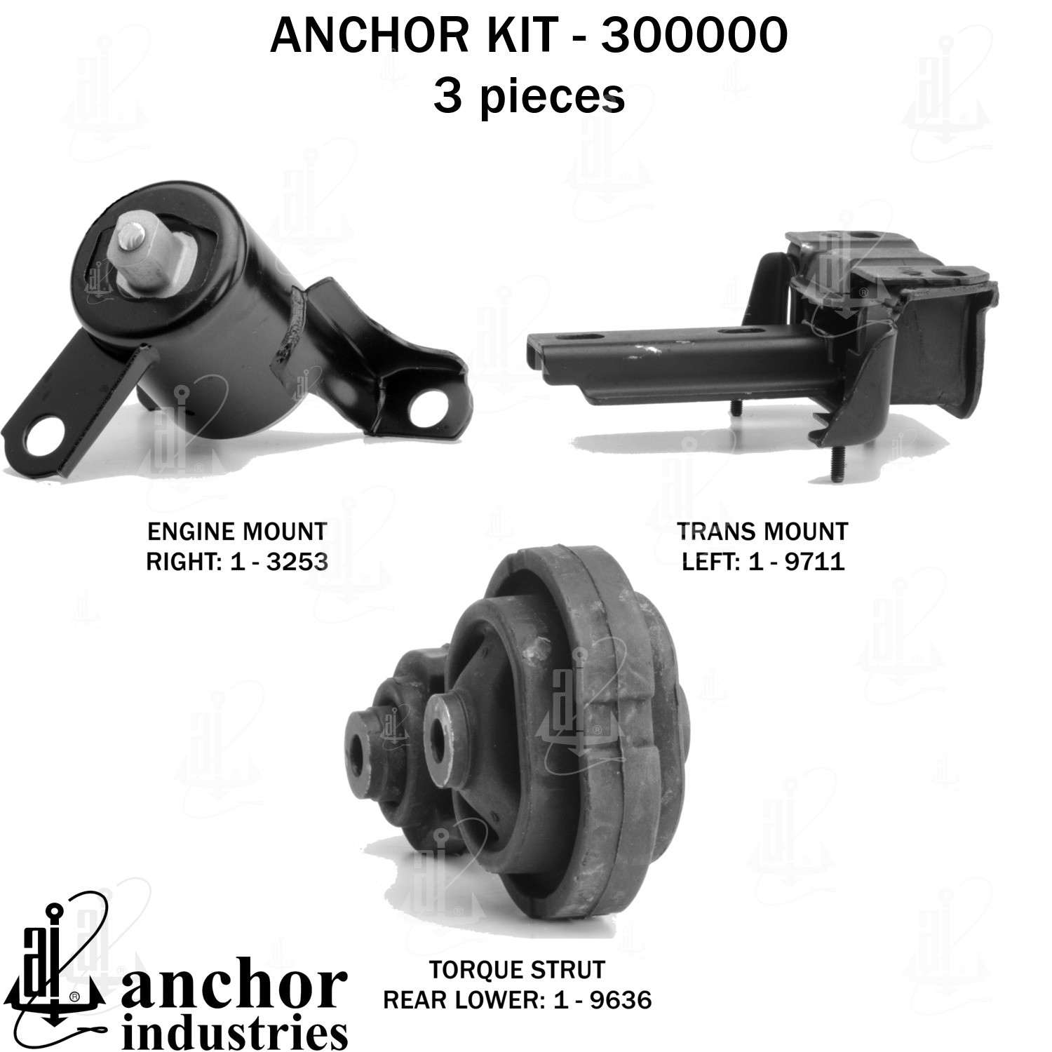 Anchor Engine Mount Kit 300000