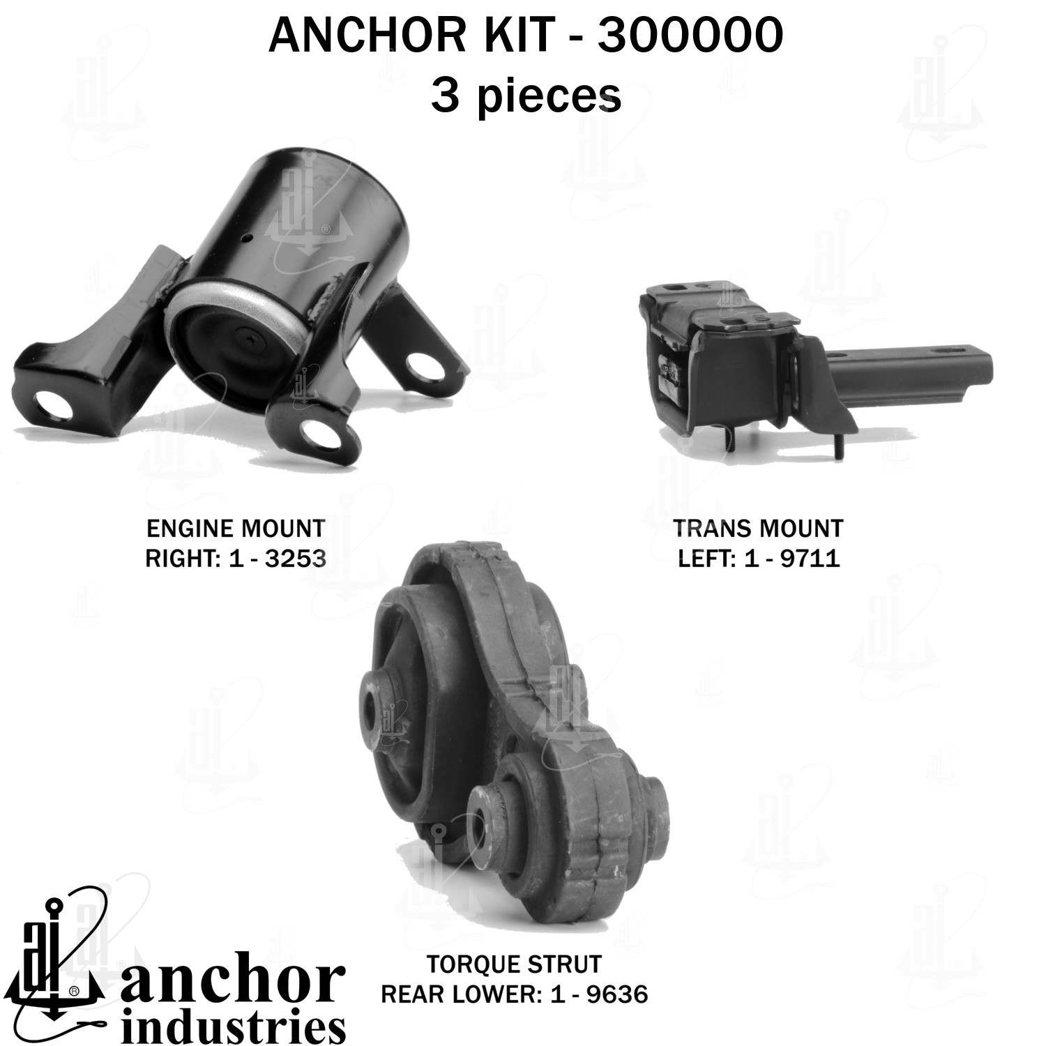 Anchor Engine Mount Kit 300000