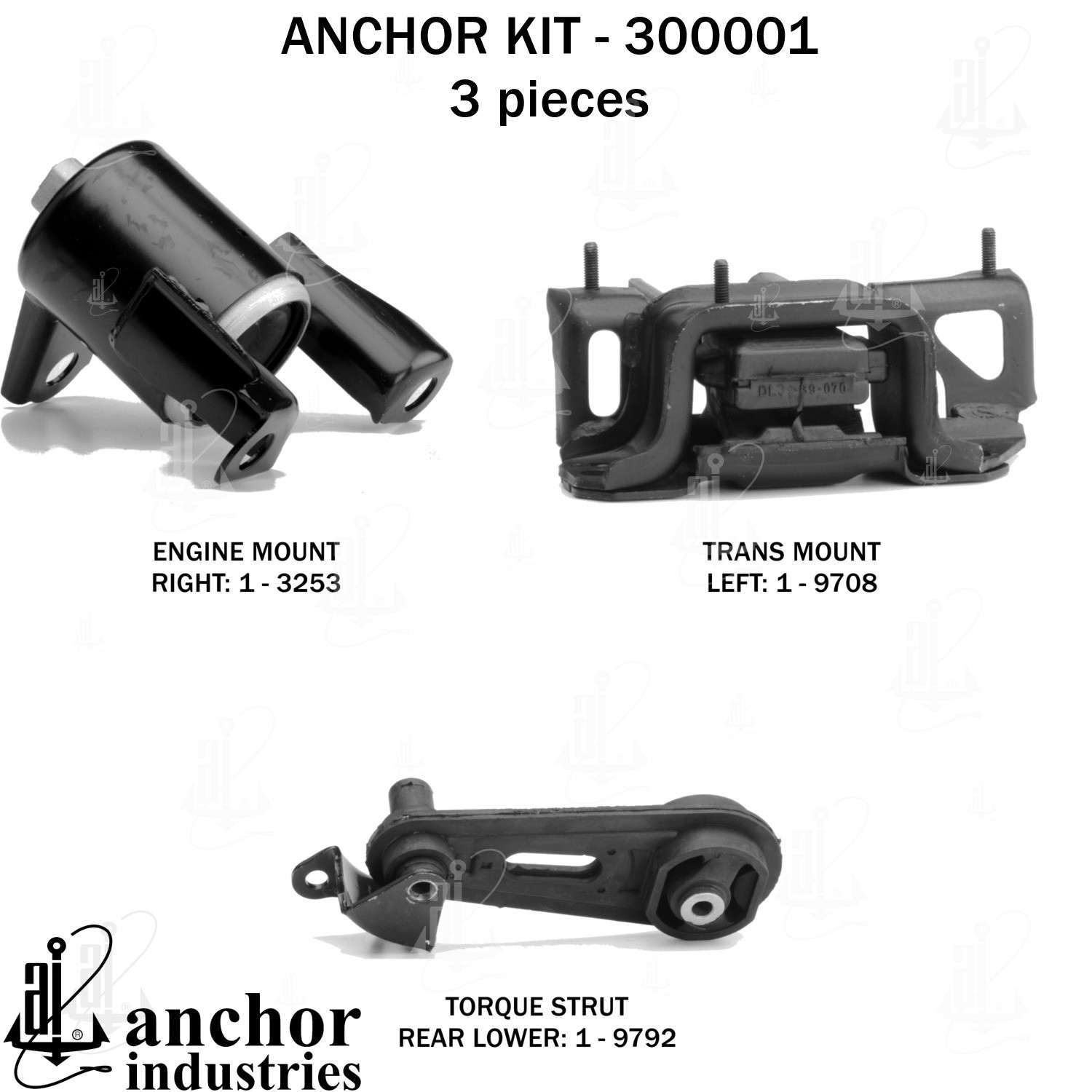 Anchor Engine Mount Kit 300001