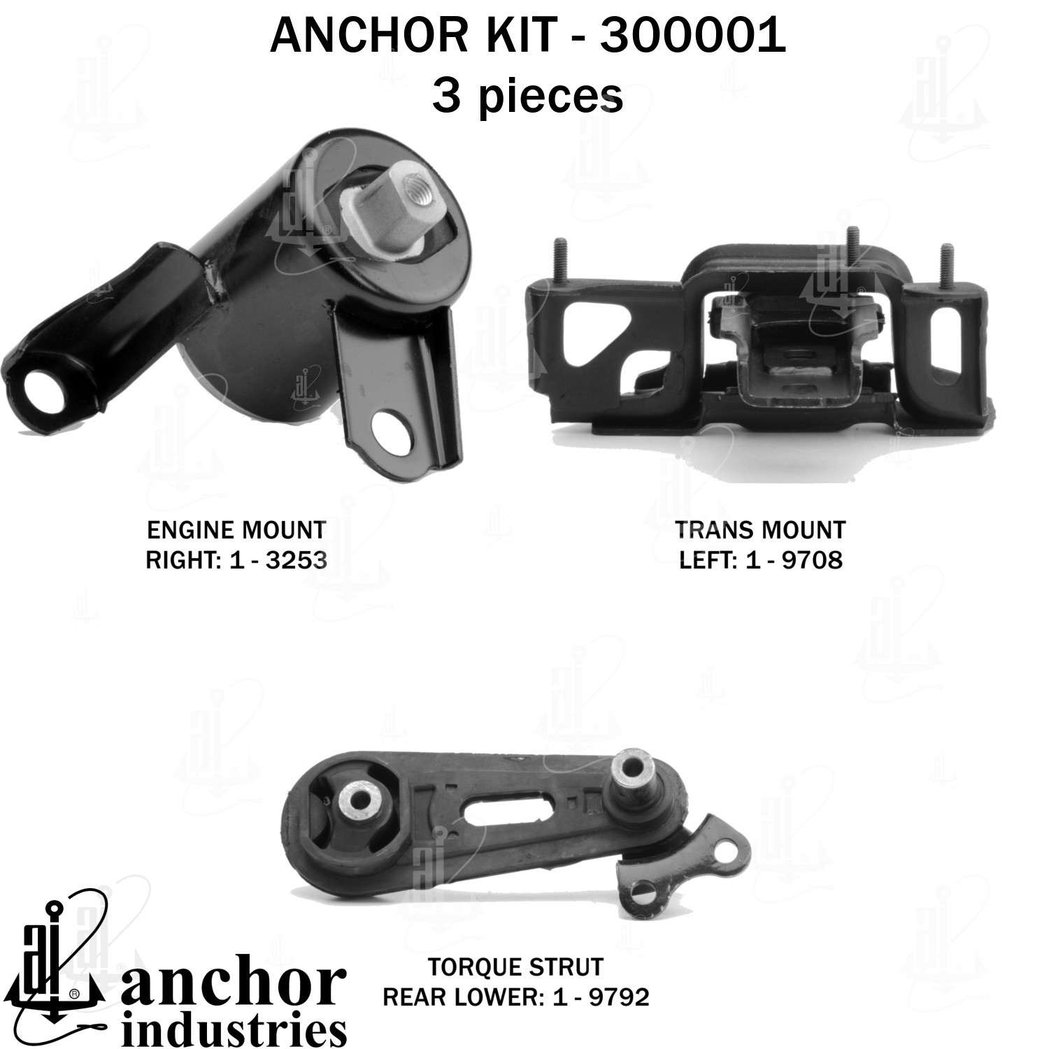 Anchor Engine Mount Kit 300001