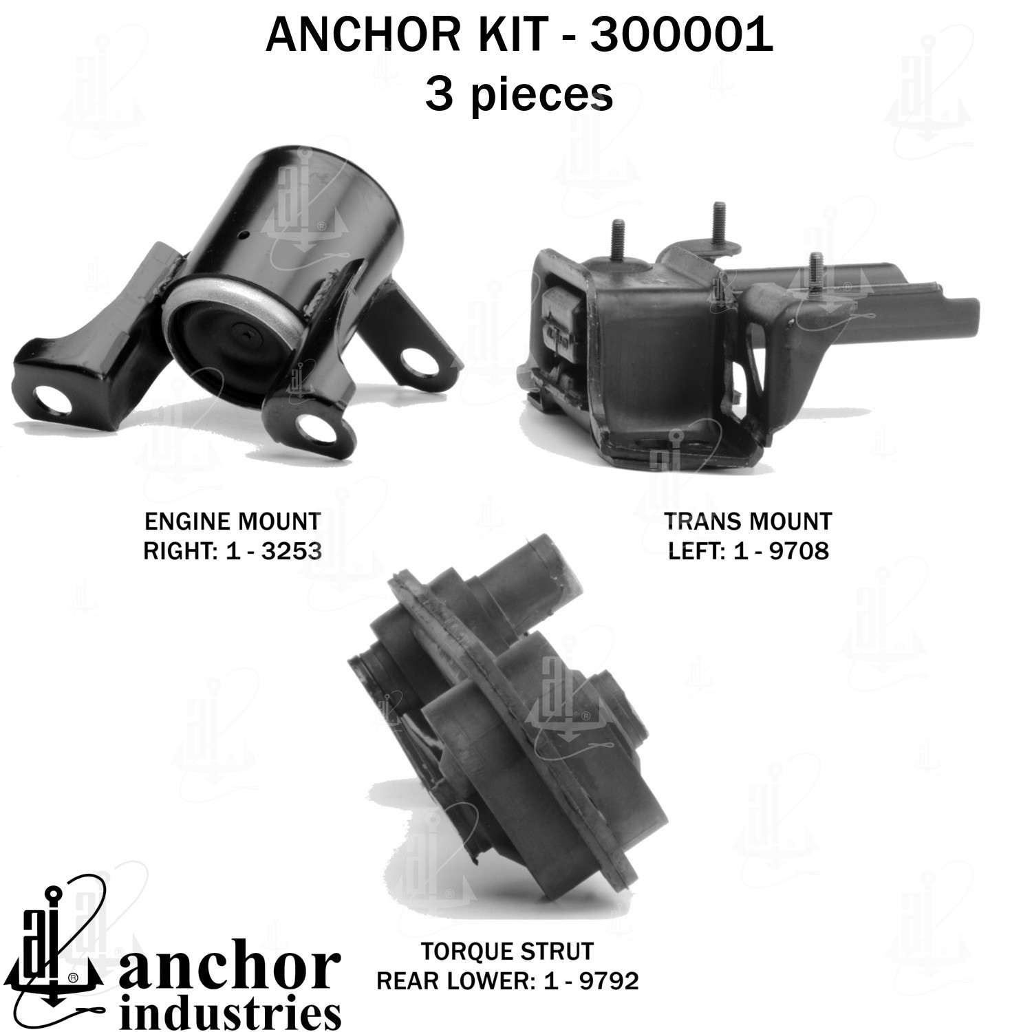 Anchor Engine Mount Kit 300001