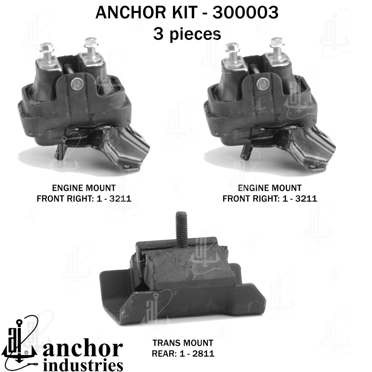 Anchor Engine Mount Kit 300003