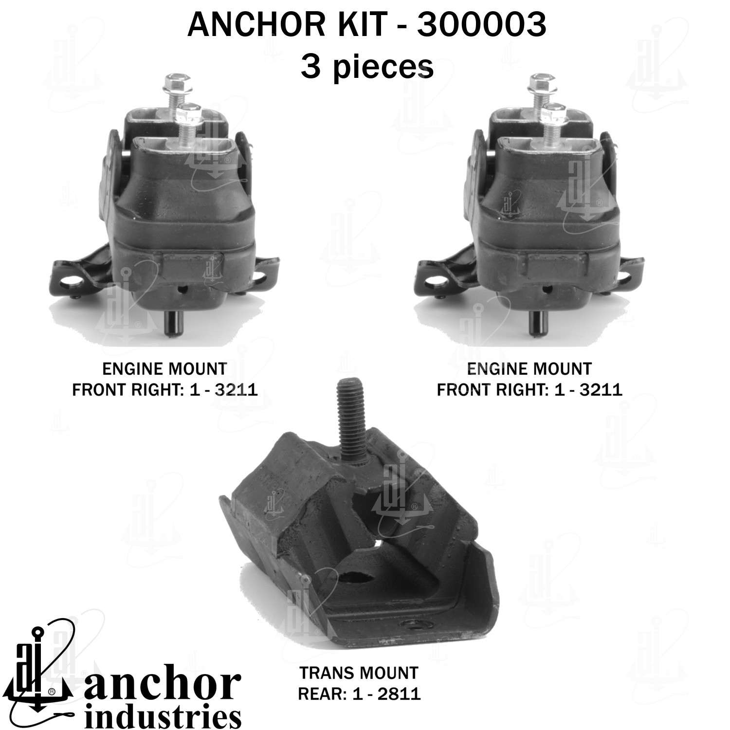 Anchor Engine Mount Kit 300003