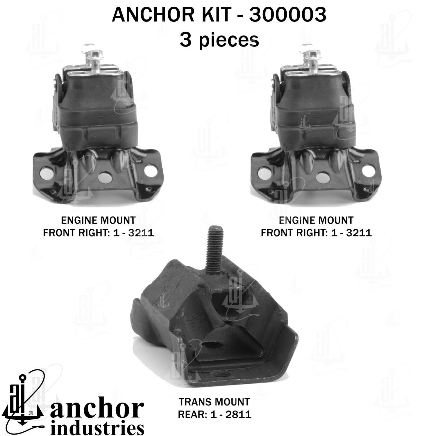 Anchor Engine Mount Kit 300003