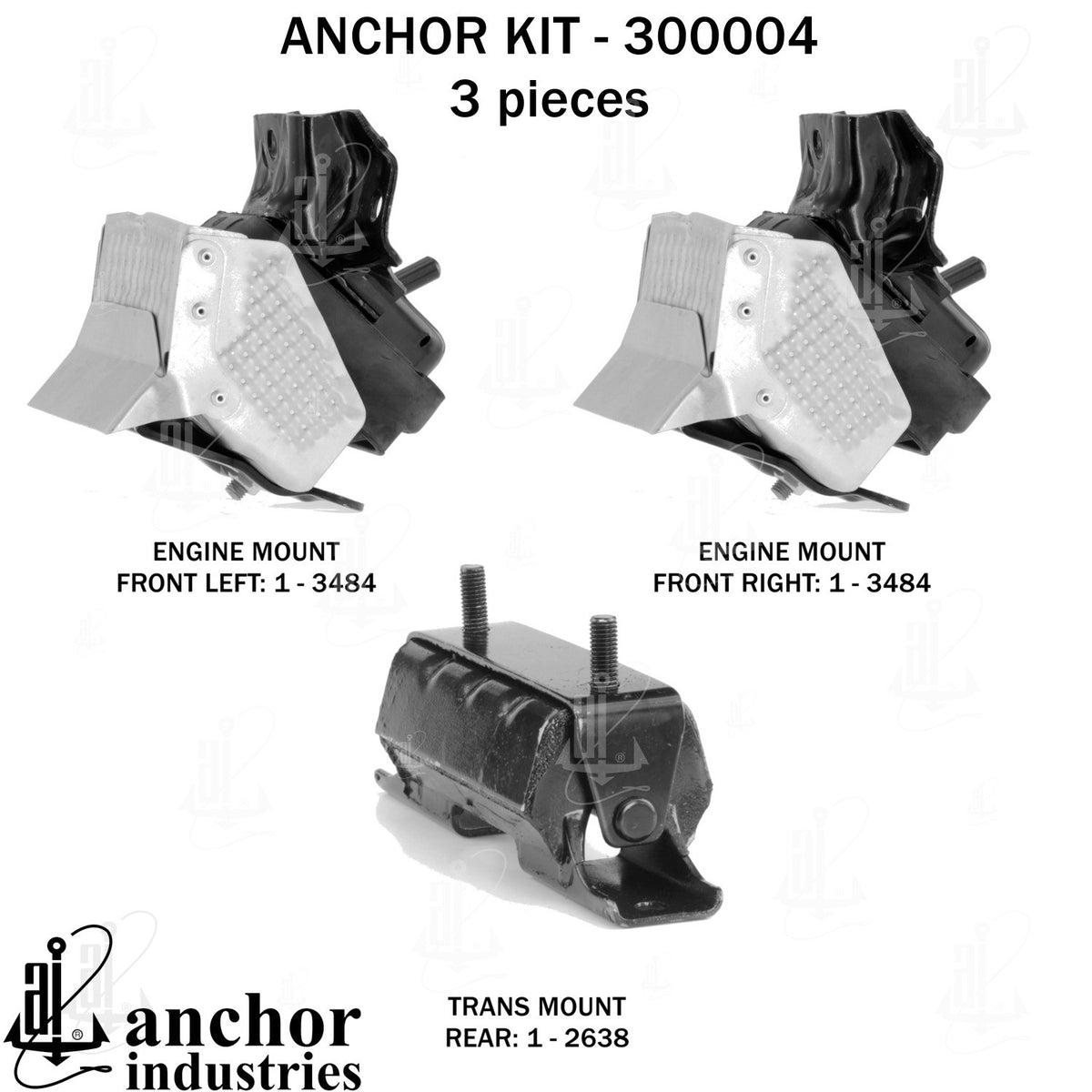 Anchor Engine Mount Kit 300004
