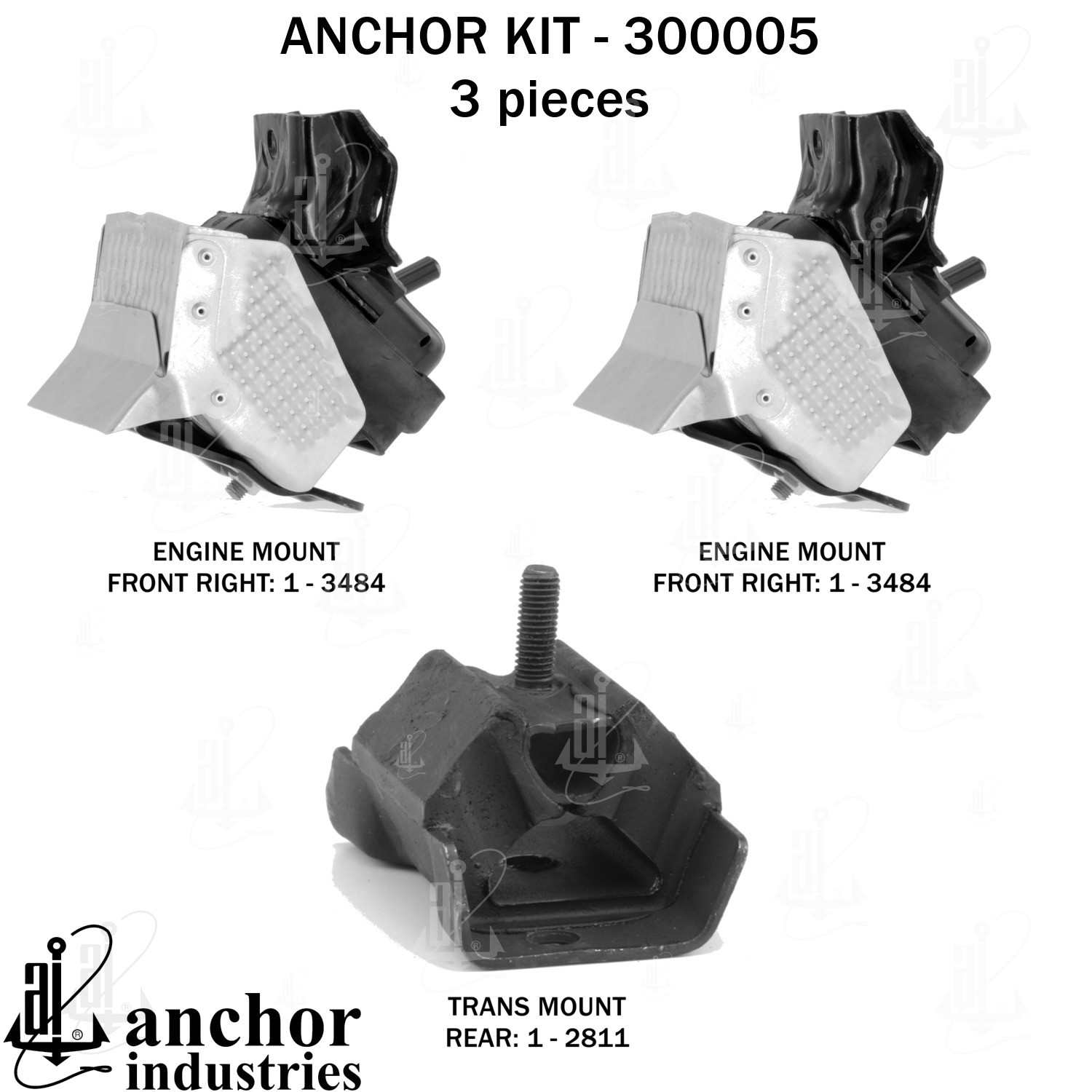 Anchor Engine Mount Kit 300005