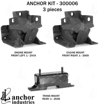 Anchor Engine Mount Kit 300006