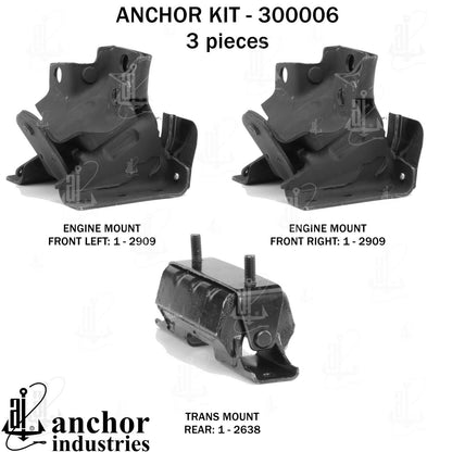 Anchor Engine Mount Kit 300006