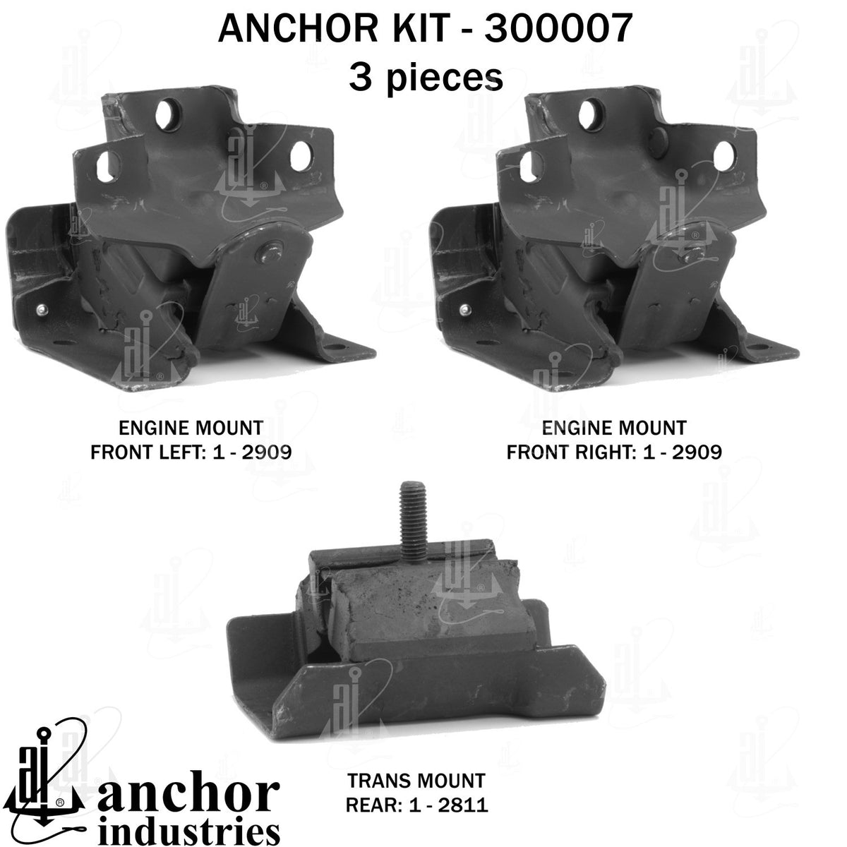 Anchor Engine Mount Kit 300007