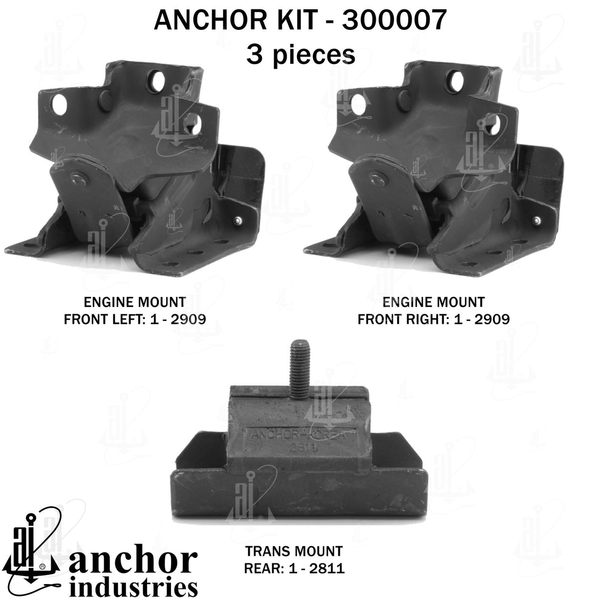 Anchor Engine Mount Kit 300007