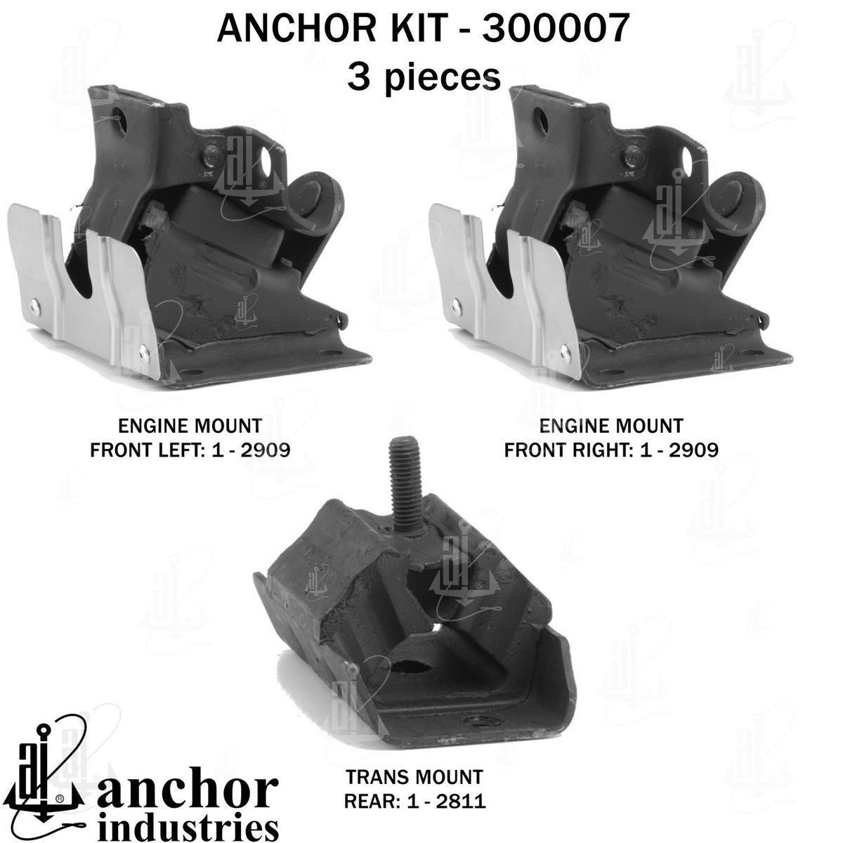 Anchor Engine Mount Kit 300007