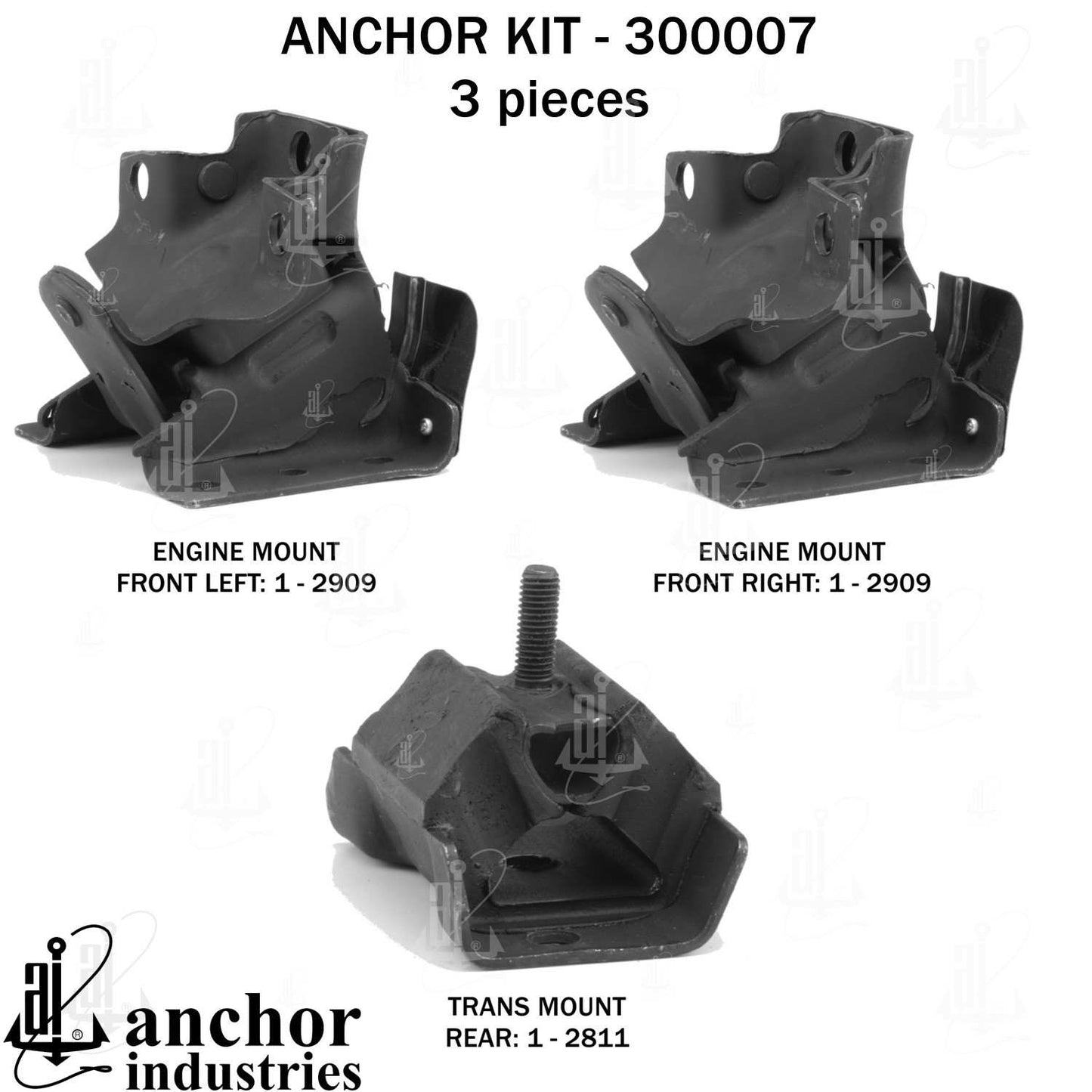 Anchor Engine Mount Kit 300007