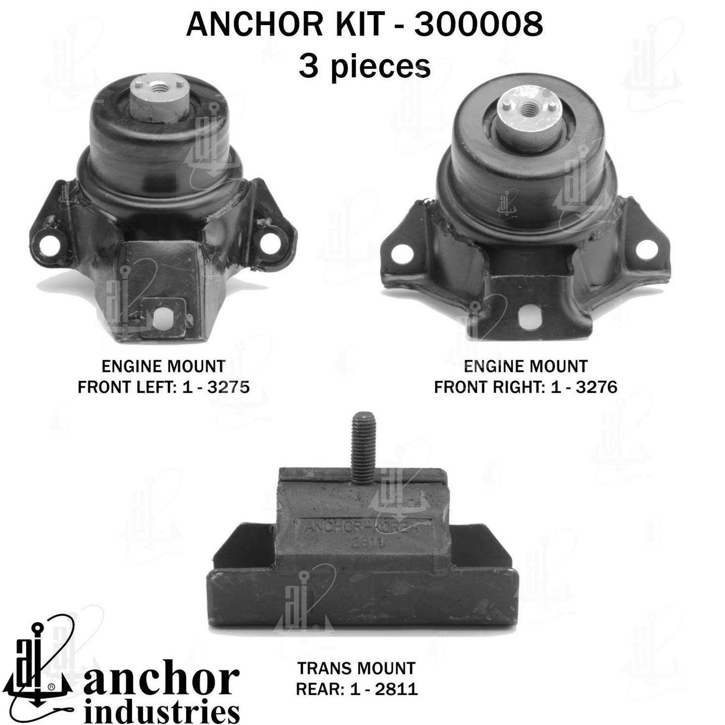 Anchor Engine Mount Kit 300008