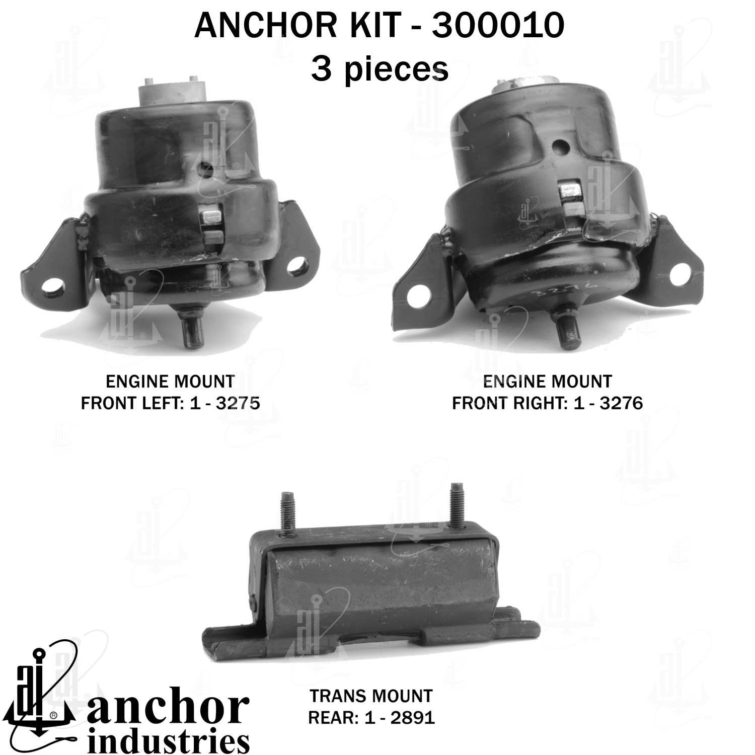 Anchor Engine Mount Kit 300010