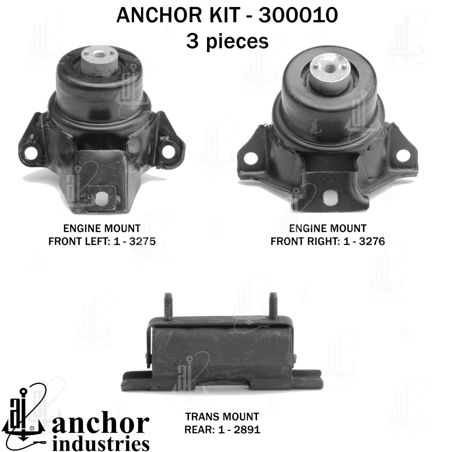 Anchor Engine Mount Kit 300010