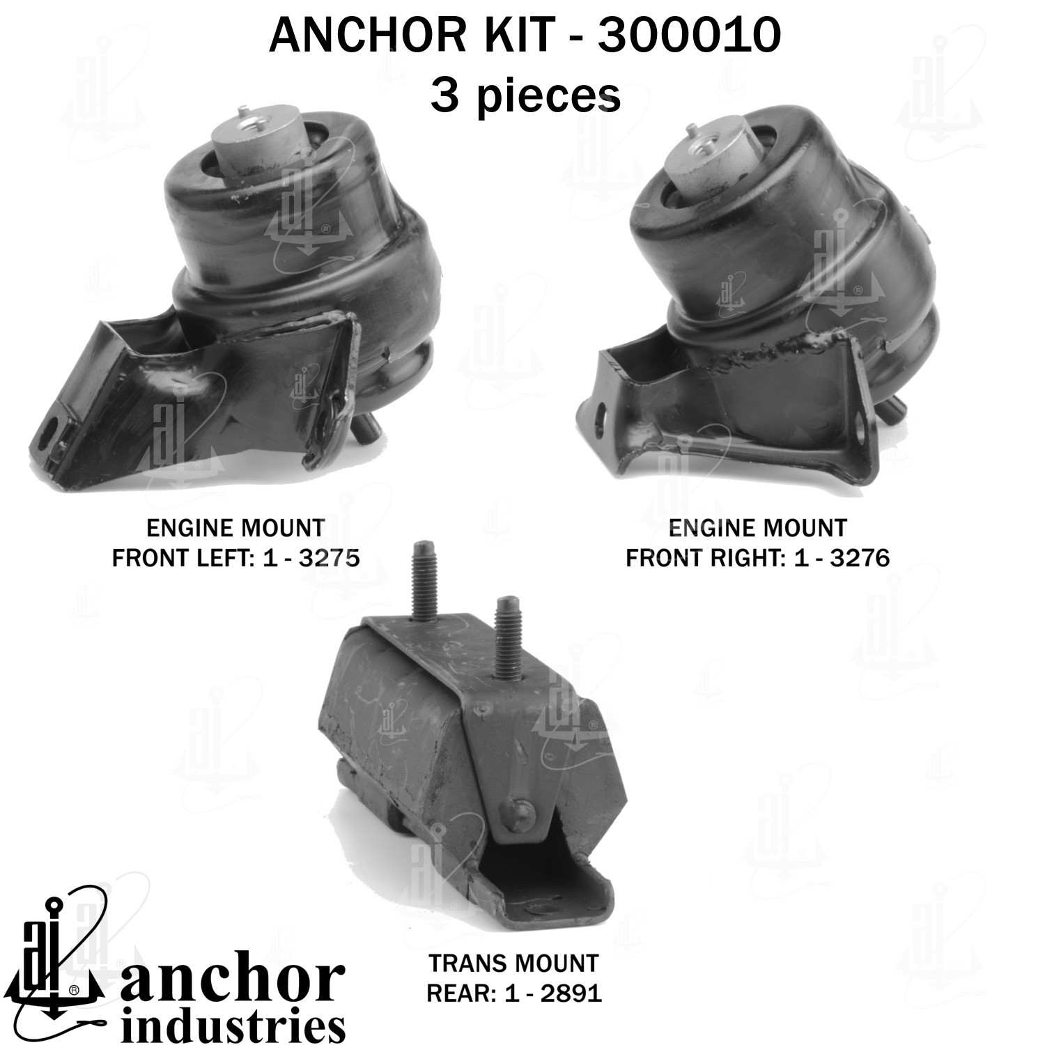 Anchor Engine Mount Kit 300010