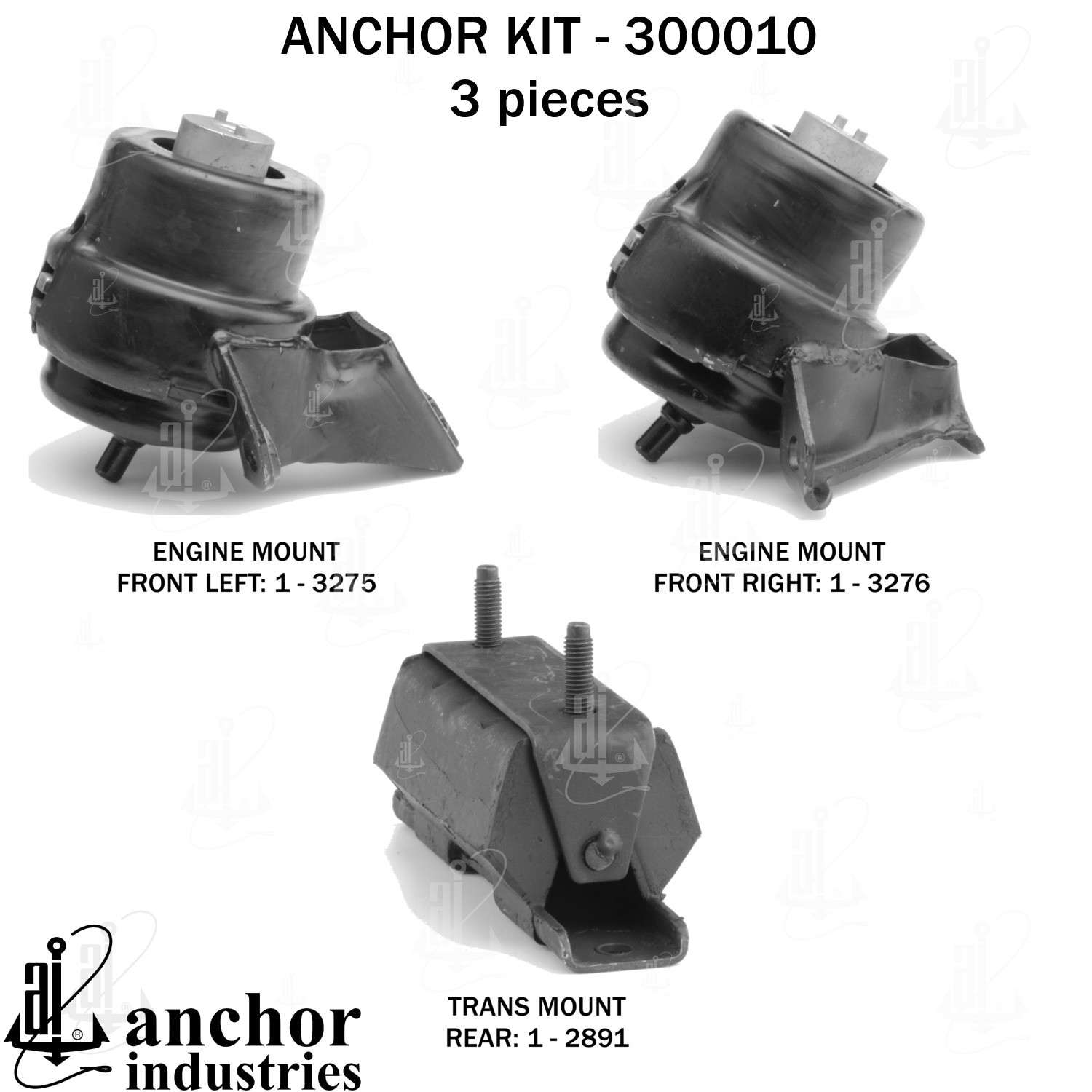 Anchor Engine Mount Kit 300010