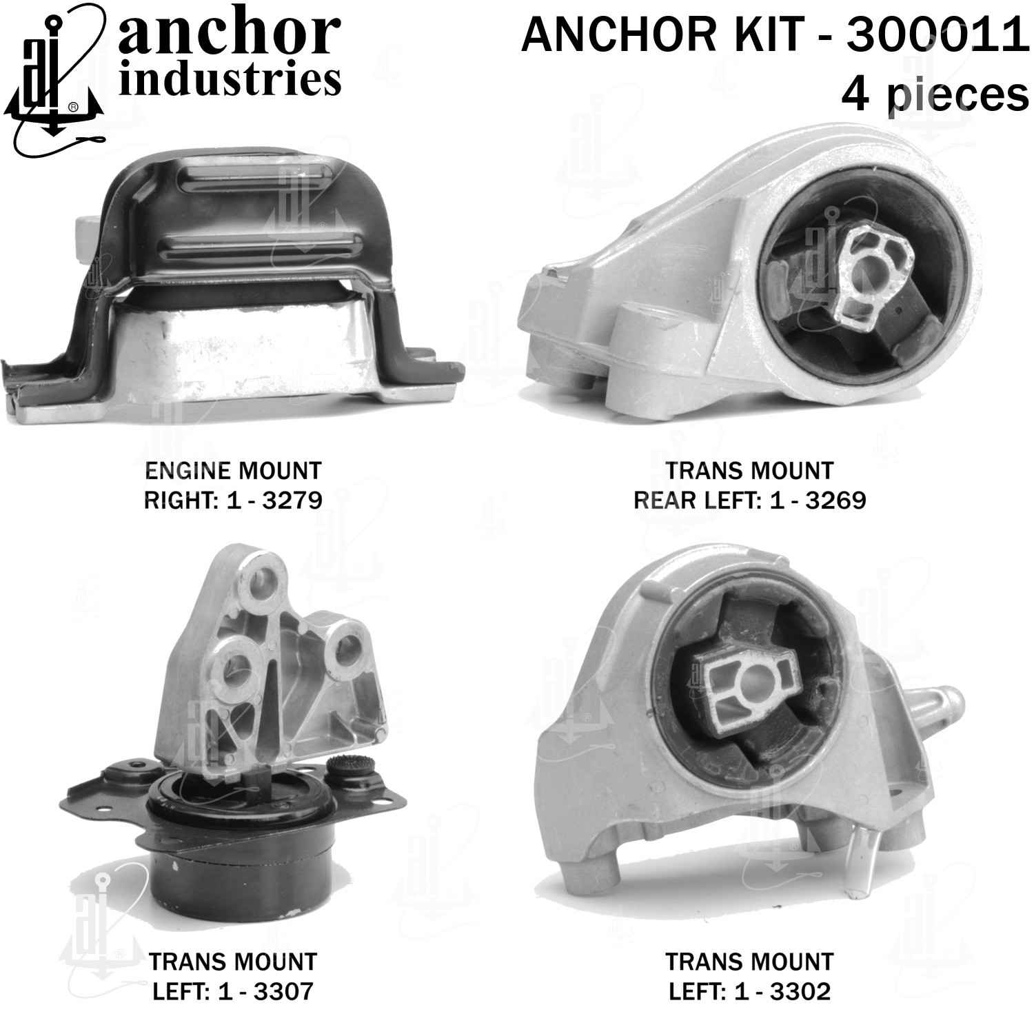 Anchor Engine Mount Kit 300011