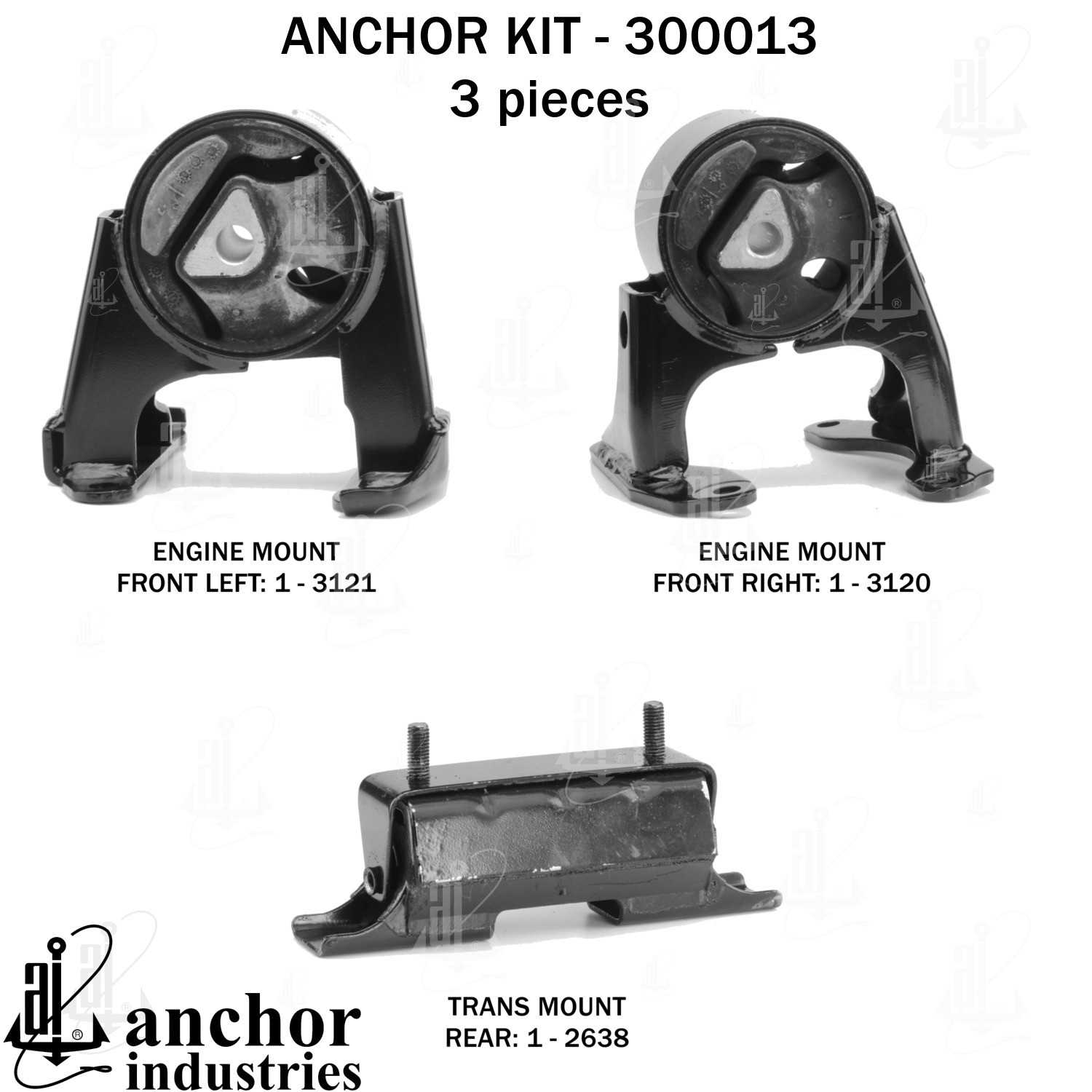 Anchor Engine Mount Kit 300013