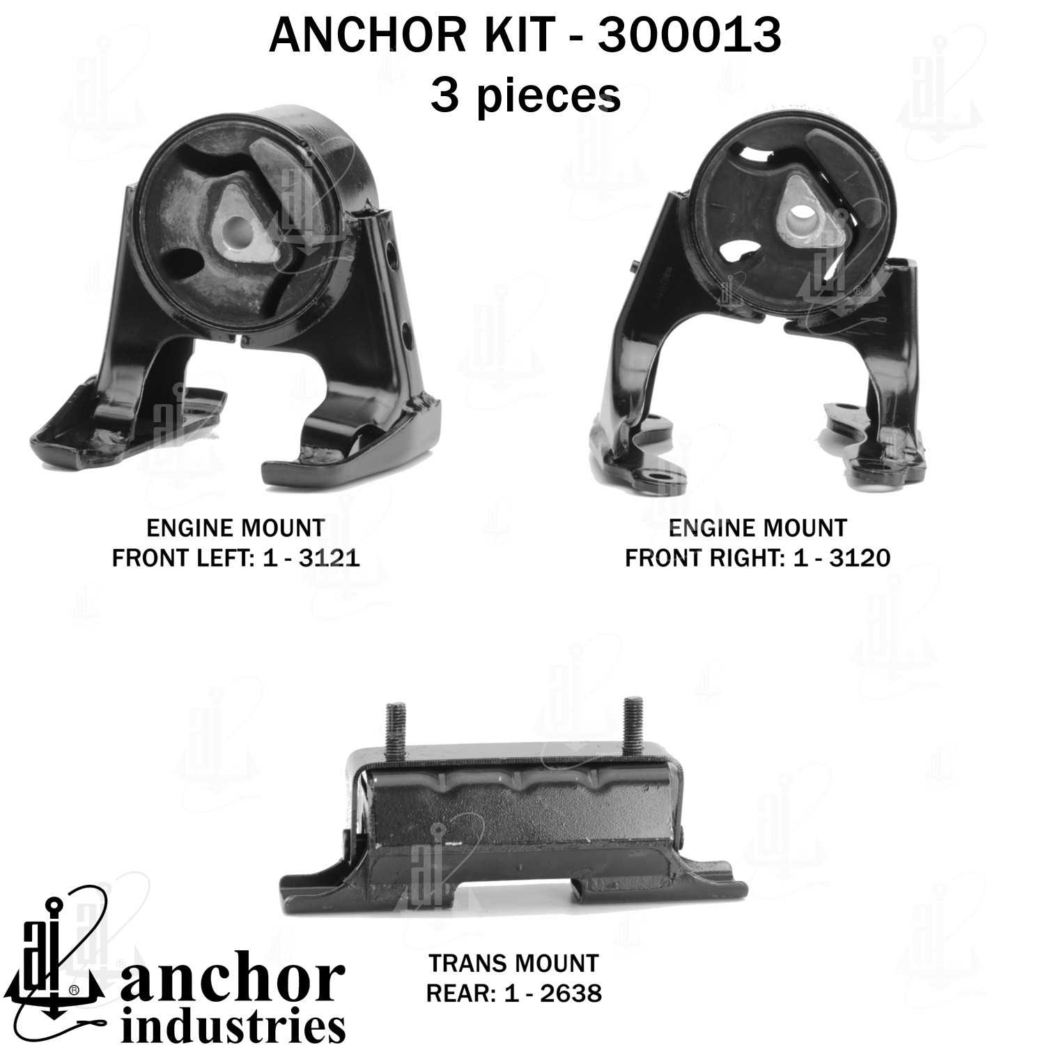 Anchor Engine Mount Kit 300013