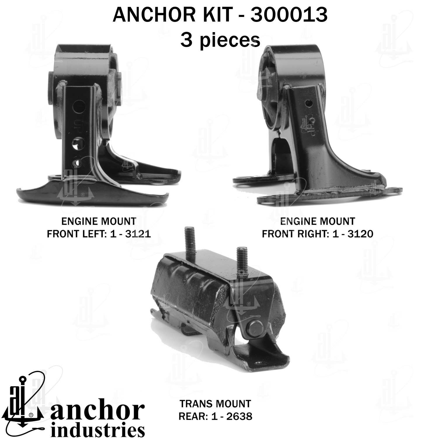 Anchor Engine Mount Kit 300013