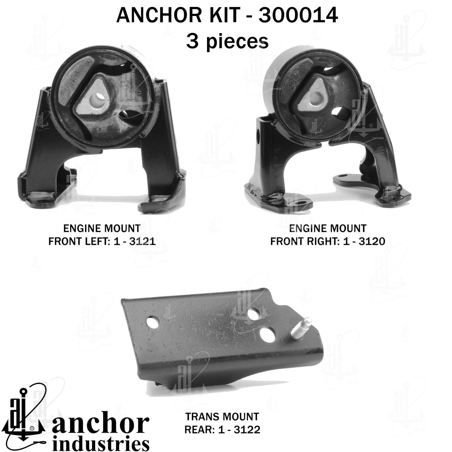 Anchor Engine Mount Kit 300014