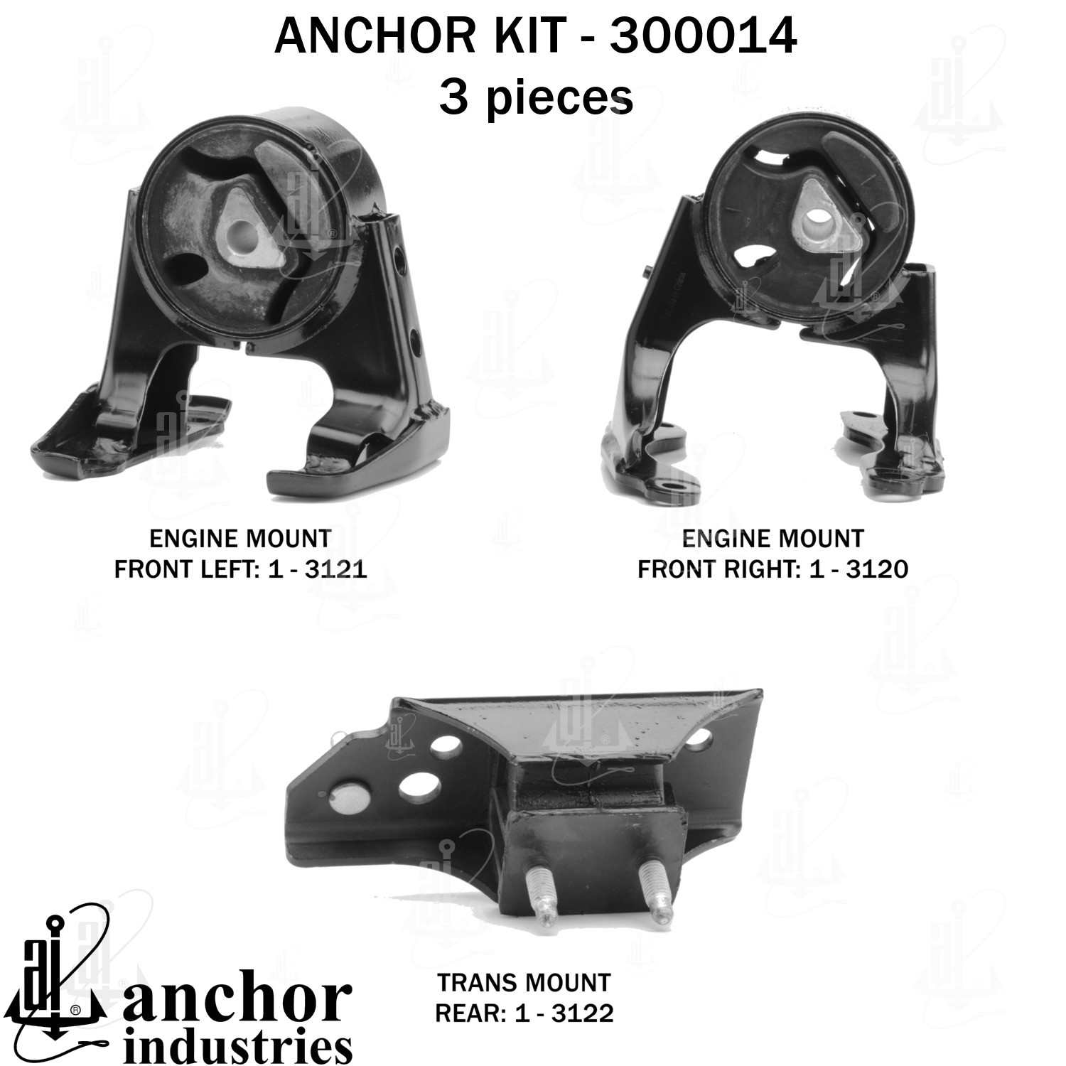 Anchor Engine Mount Kit 300014