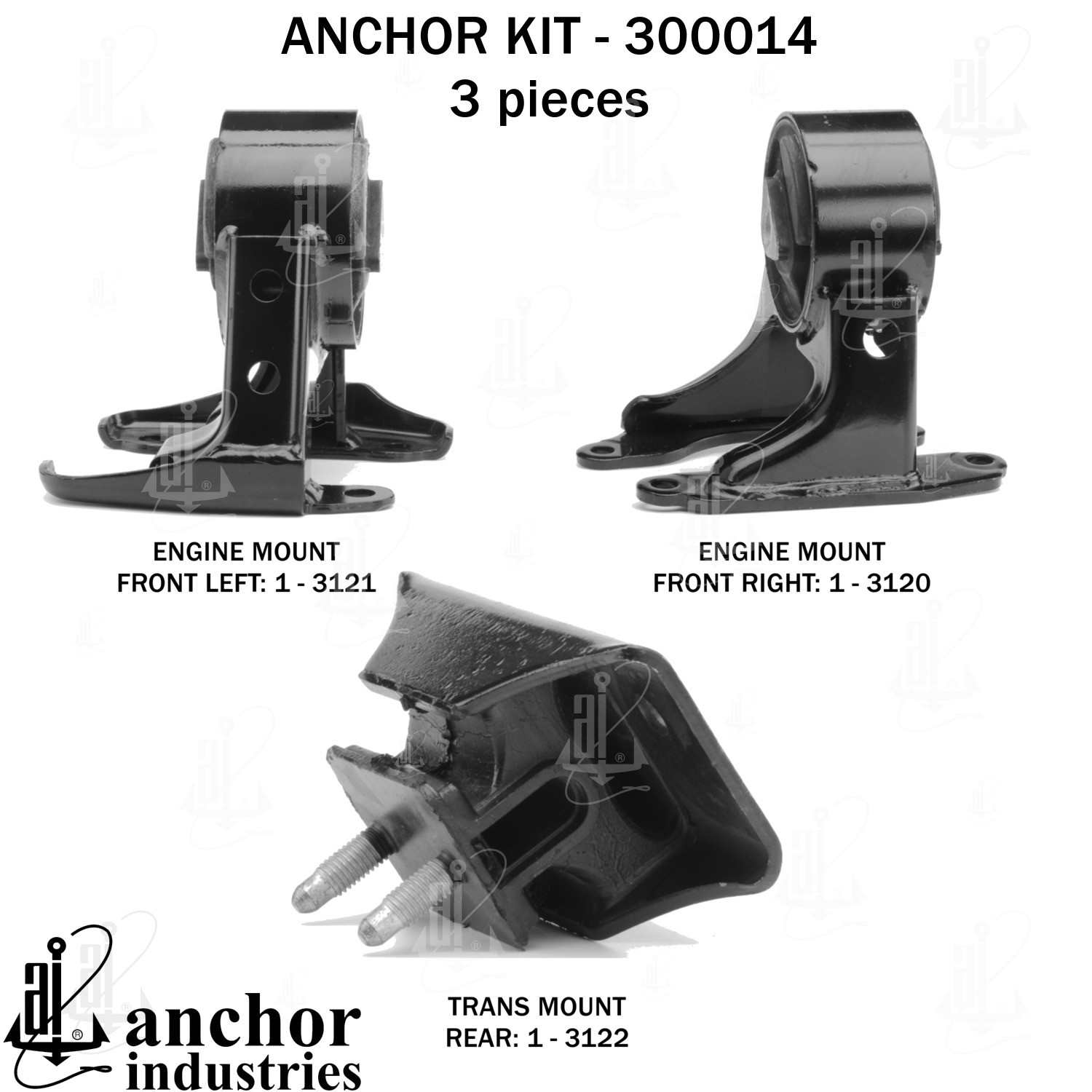 Anchor Engine Mount Kit 300014