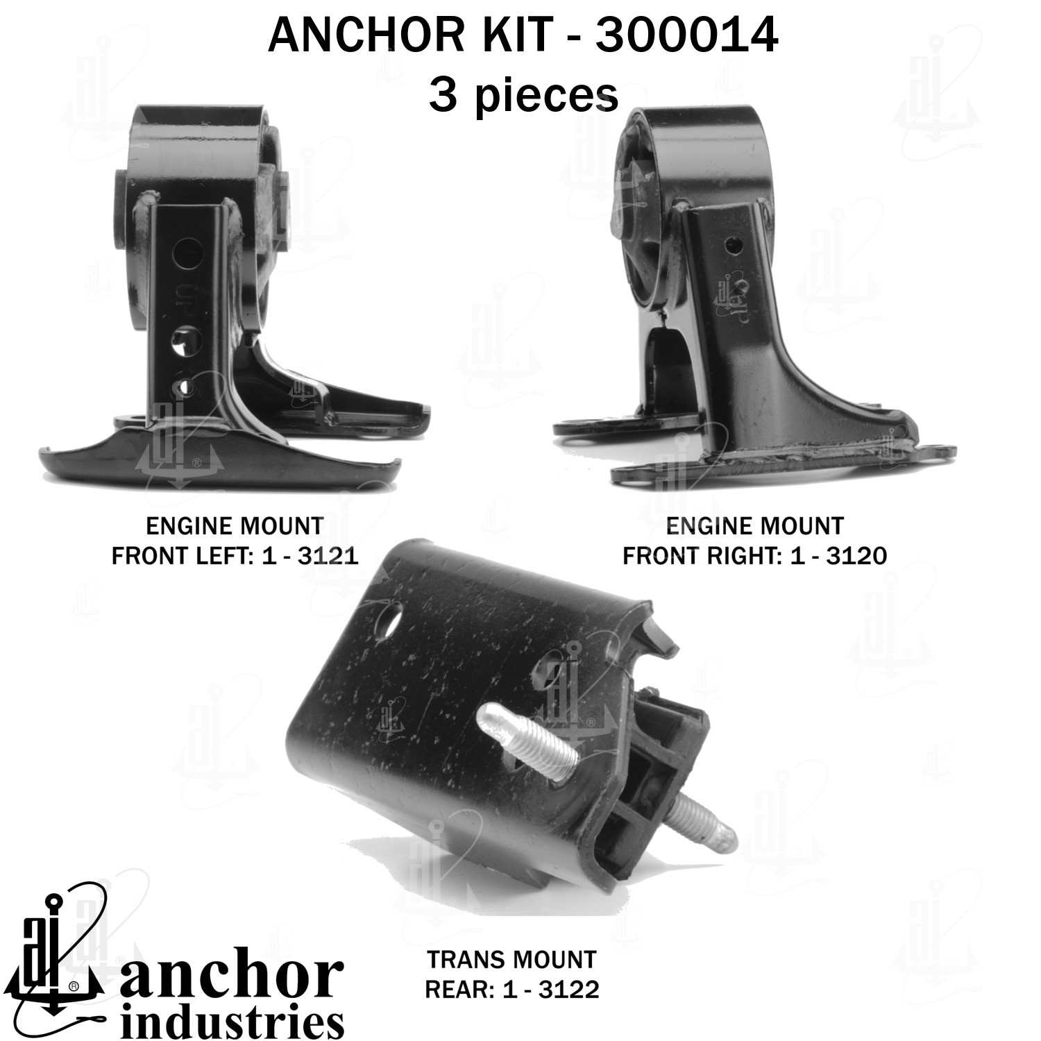 Anchor Engine Mount Kit 300014