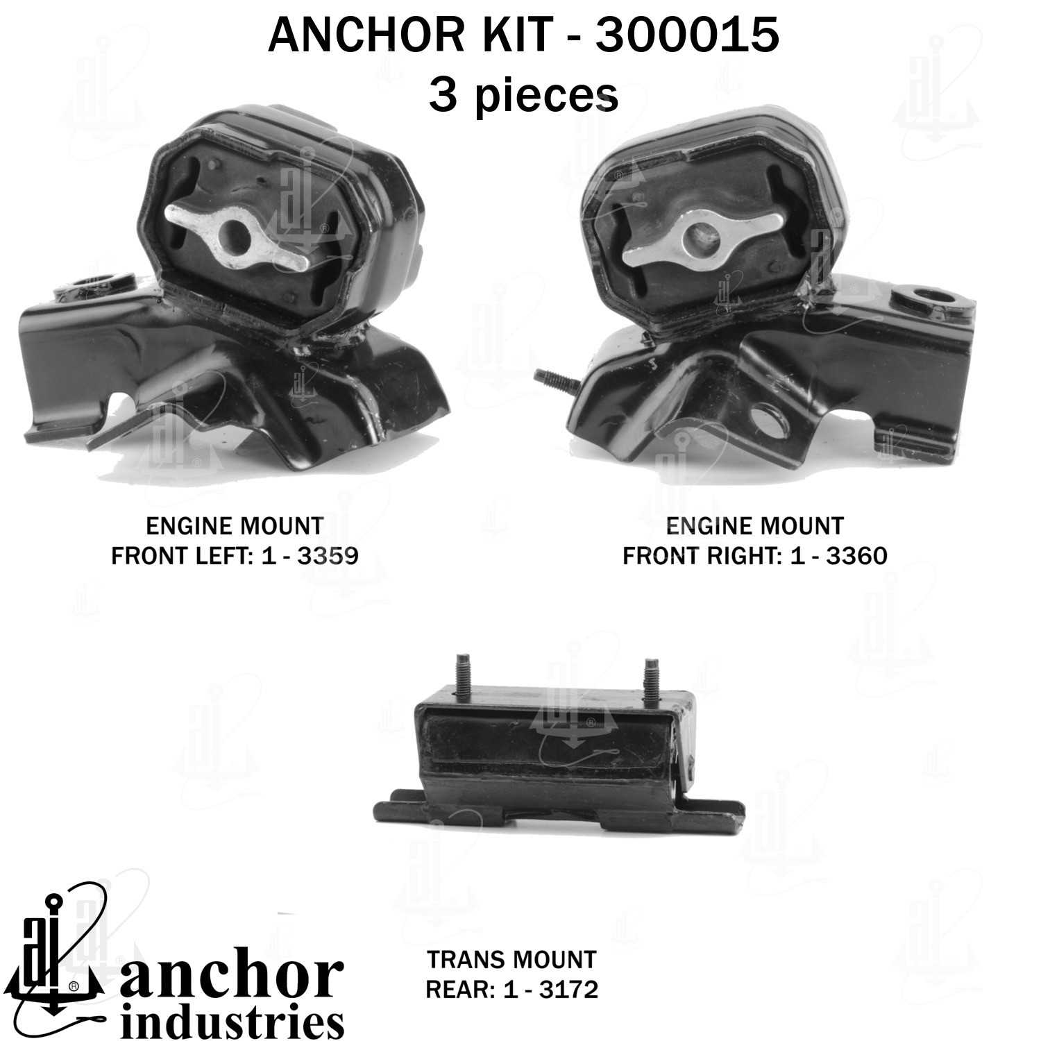 Anchor Engine Mount Kit 300015