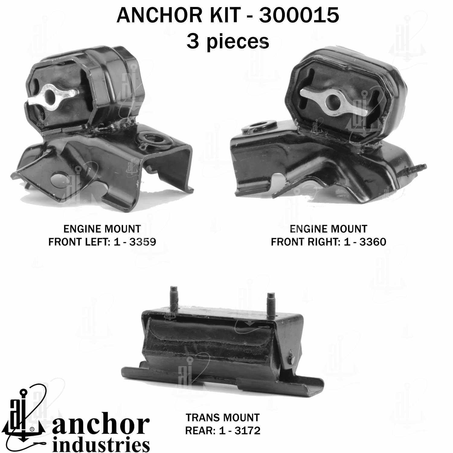 Anchor Engine Mount Kit 300015