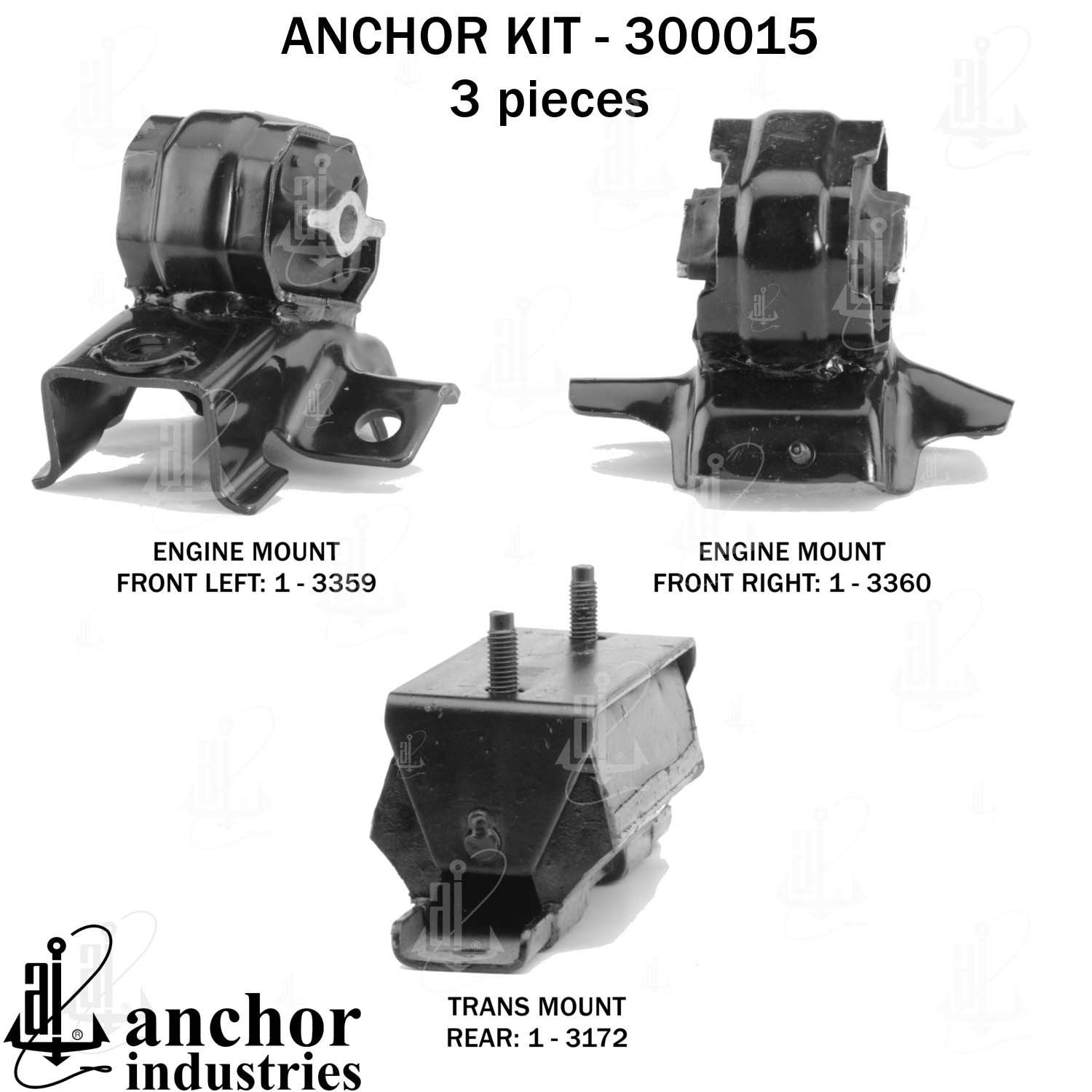 Anchor Engine Mount Kit 300015