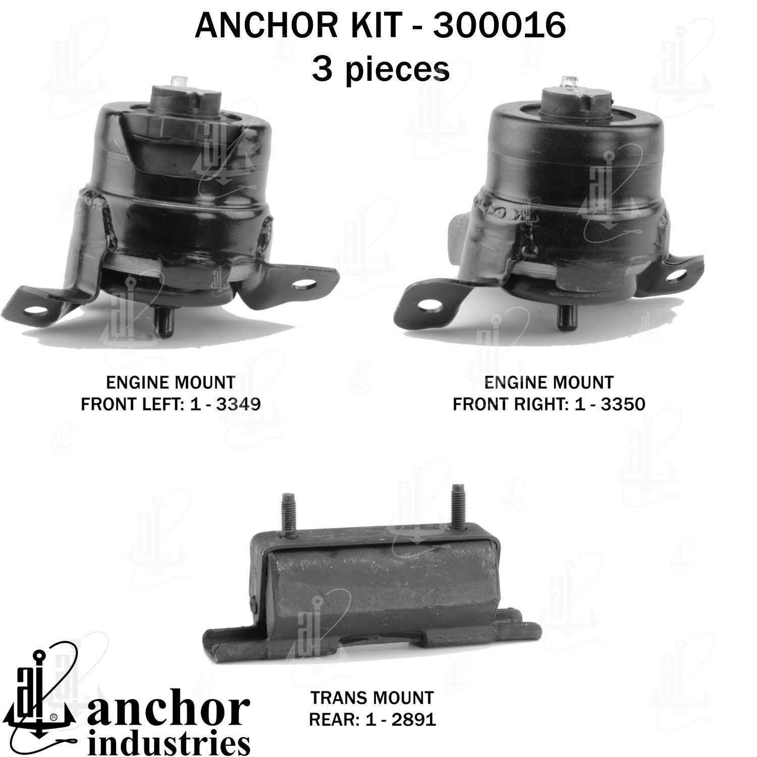 Anchor Engine Mount Kit 300016