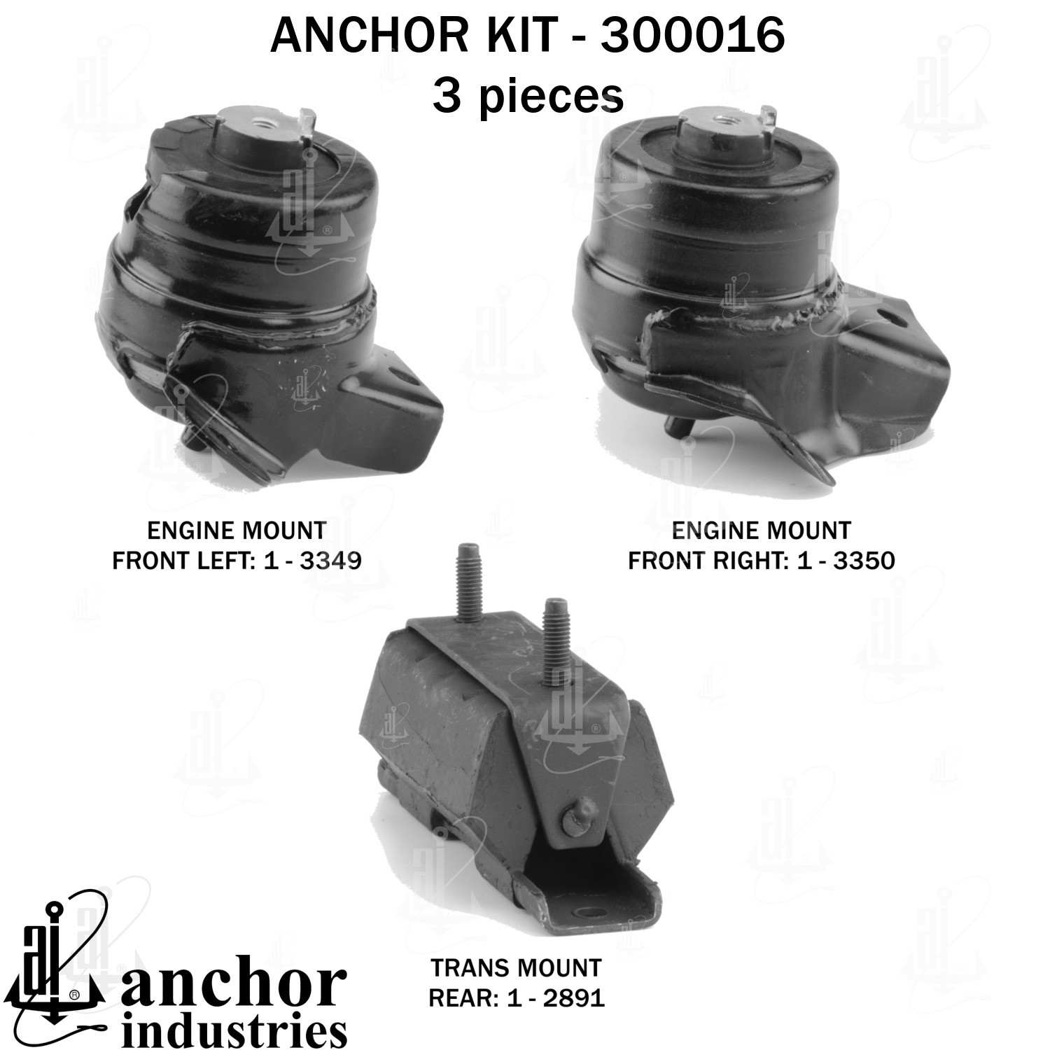 Anchor Engine Mount Kit 300016