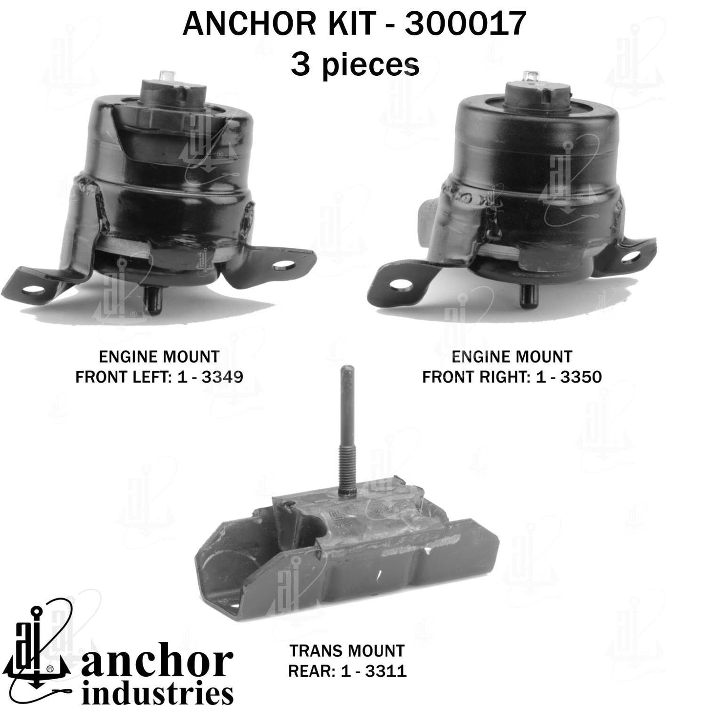 Anchor Engine Mount Kit 300017