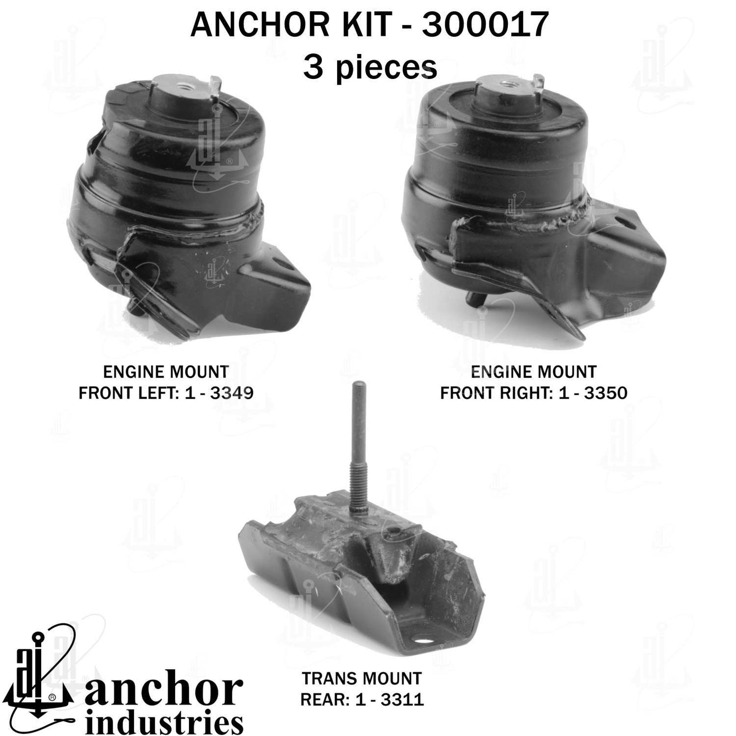 Anchor Engine Mount Kit 300017