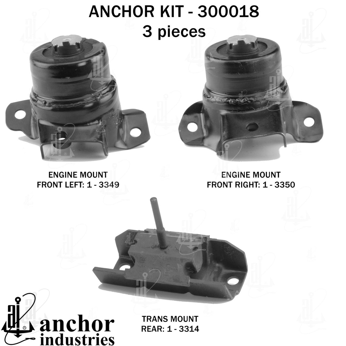 Anchor Engine Mount Kit 300018
