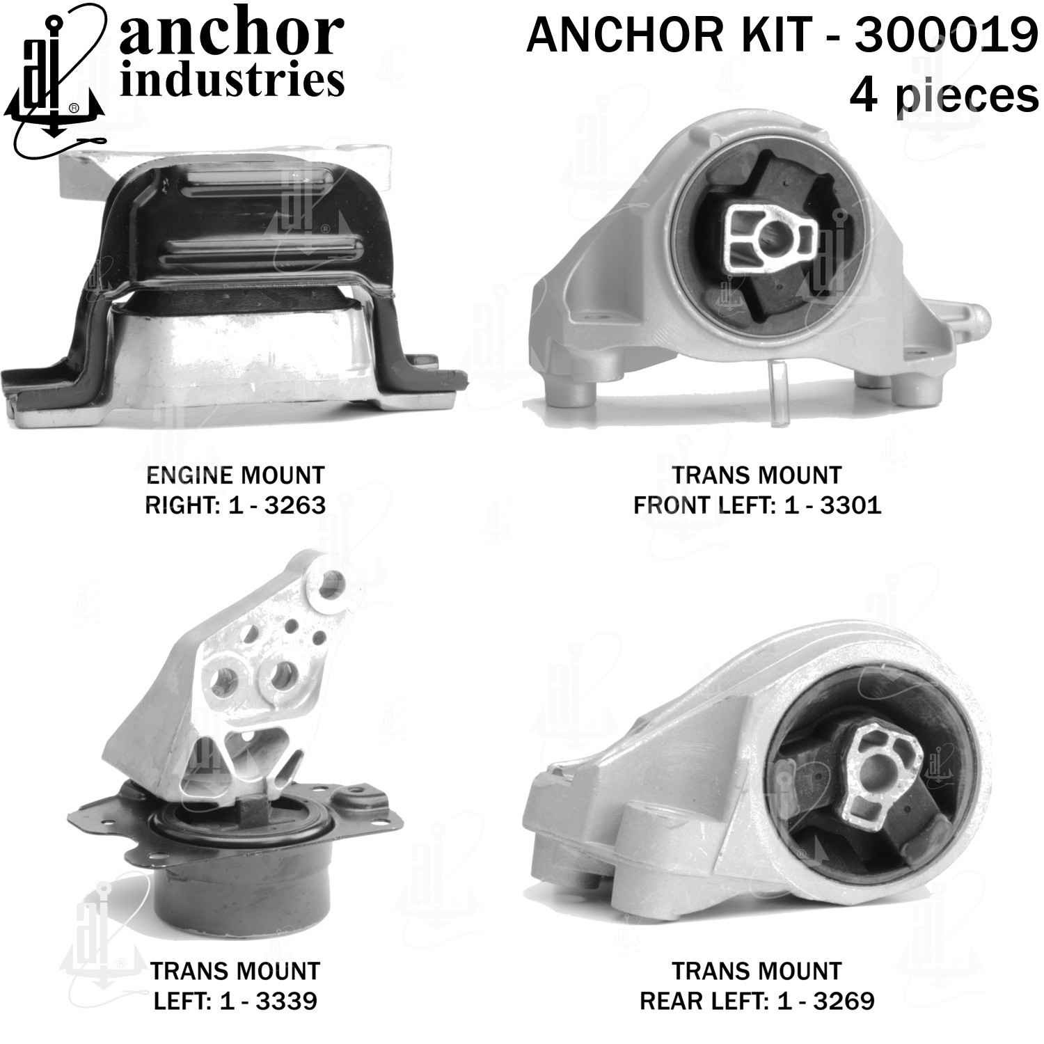 Anchor Engine Mount Kit 300019