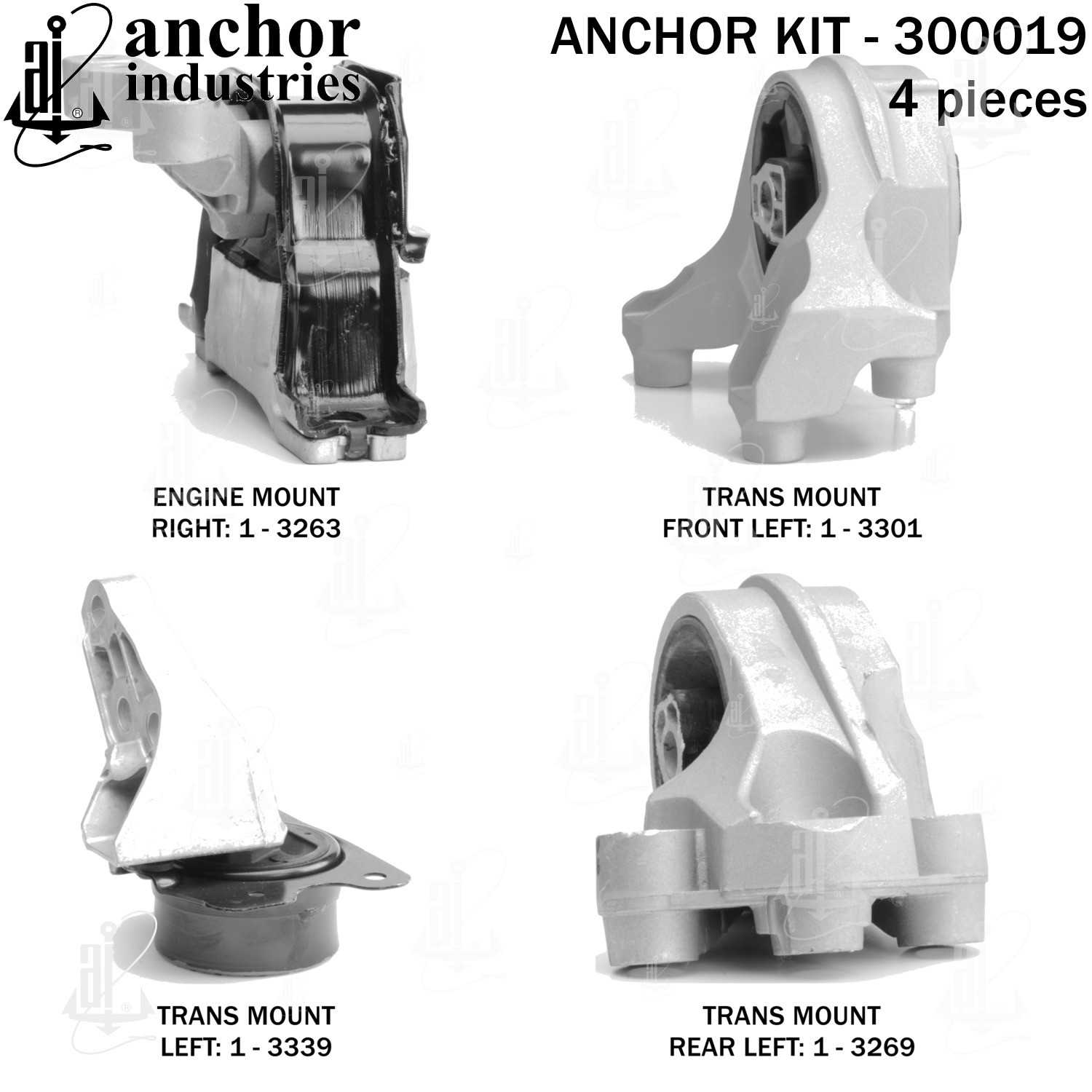 Anchor Engine Mount Kit 300019