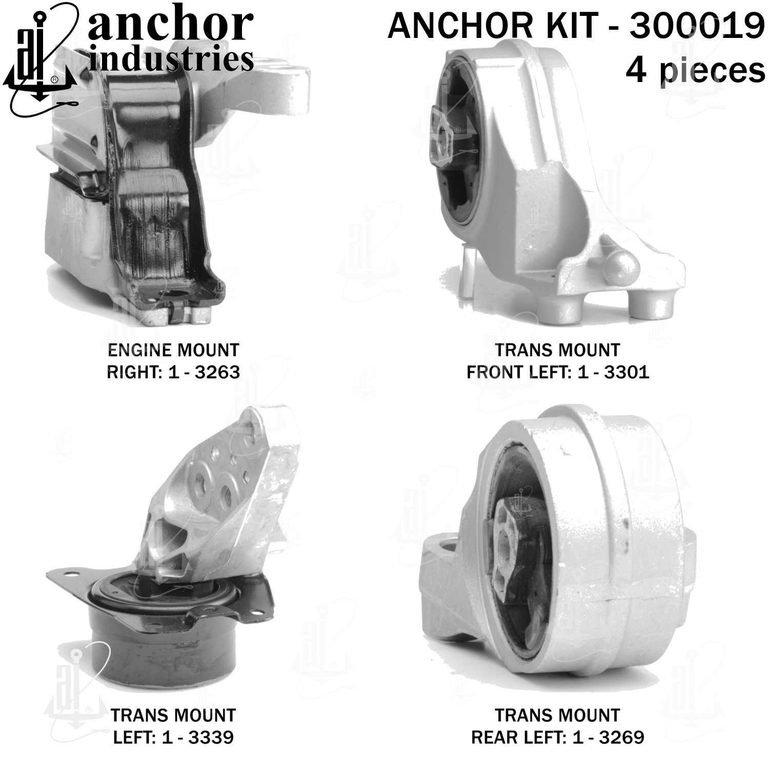 Anchor Engine Mount Kit 300019