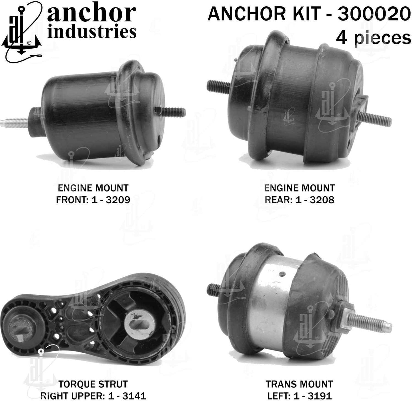 Anchor Engine Mount Kit 300020