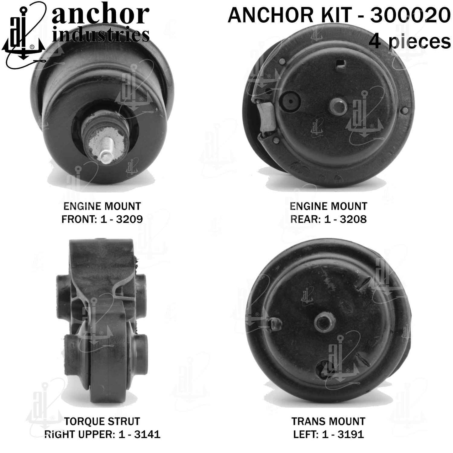 Anchor Engine Mount Kit 300020