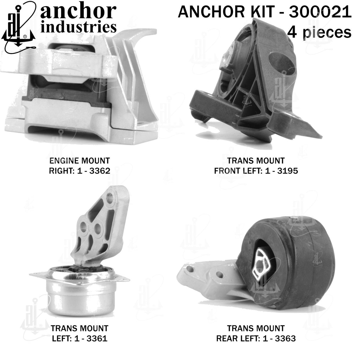 Anchor Engine Mount Kit 300021