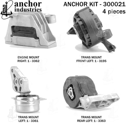 Anchor Engine Mount Kit 300021